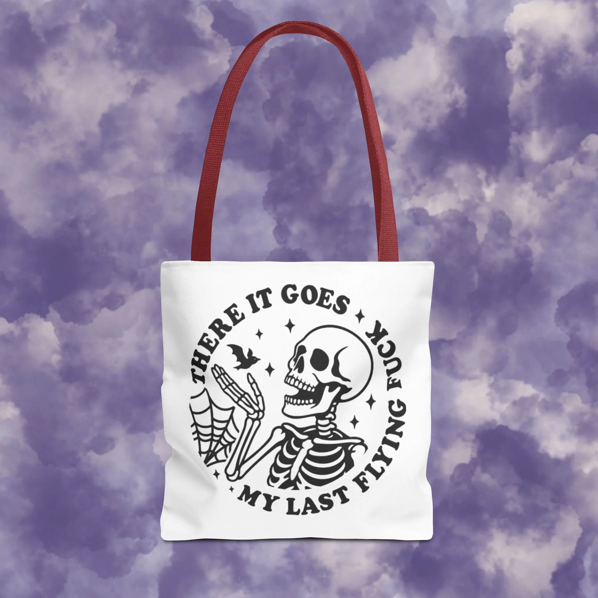 Last Flying F Skeleton Tote Bag