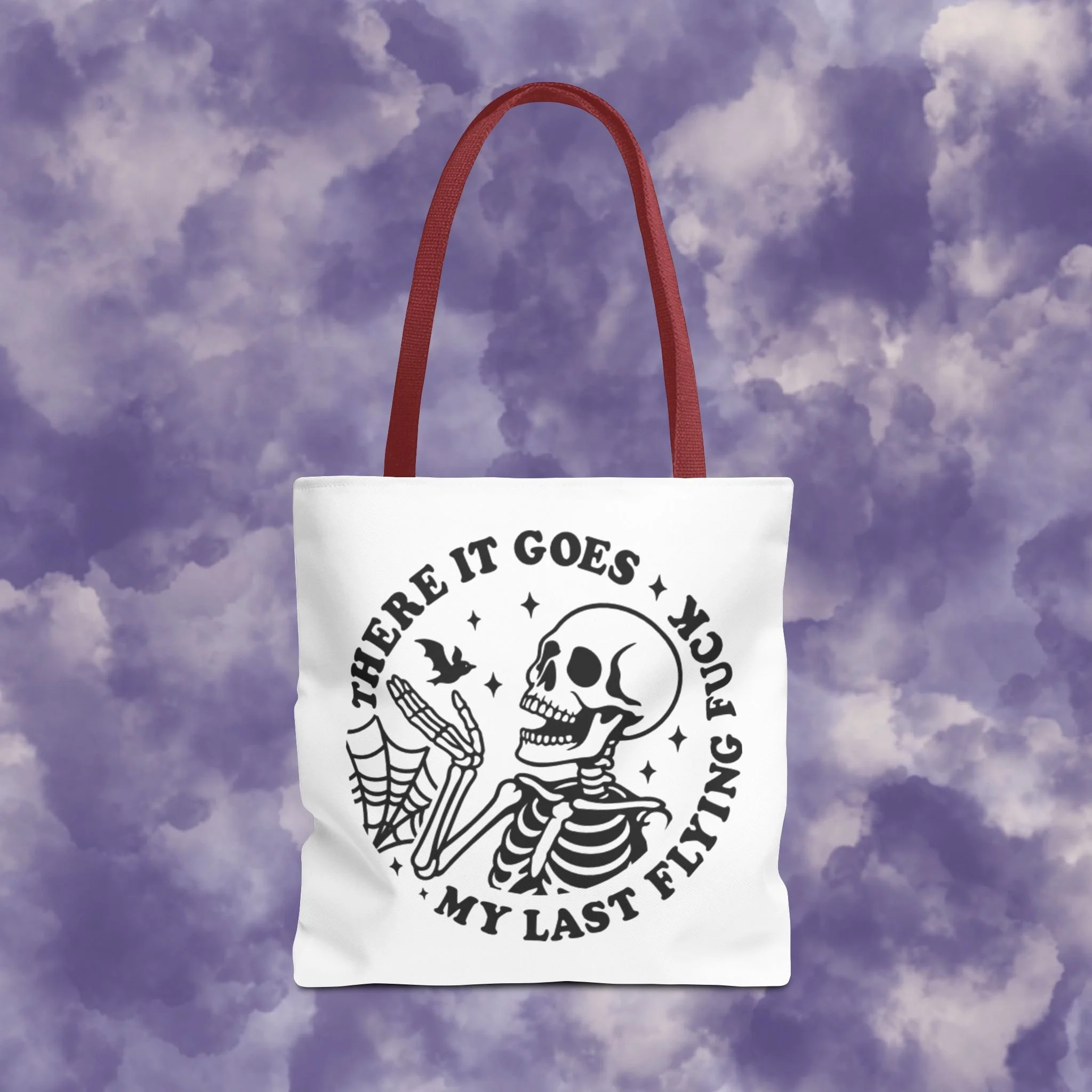 Last Flying F Skeleton Tote Bag