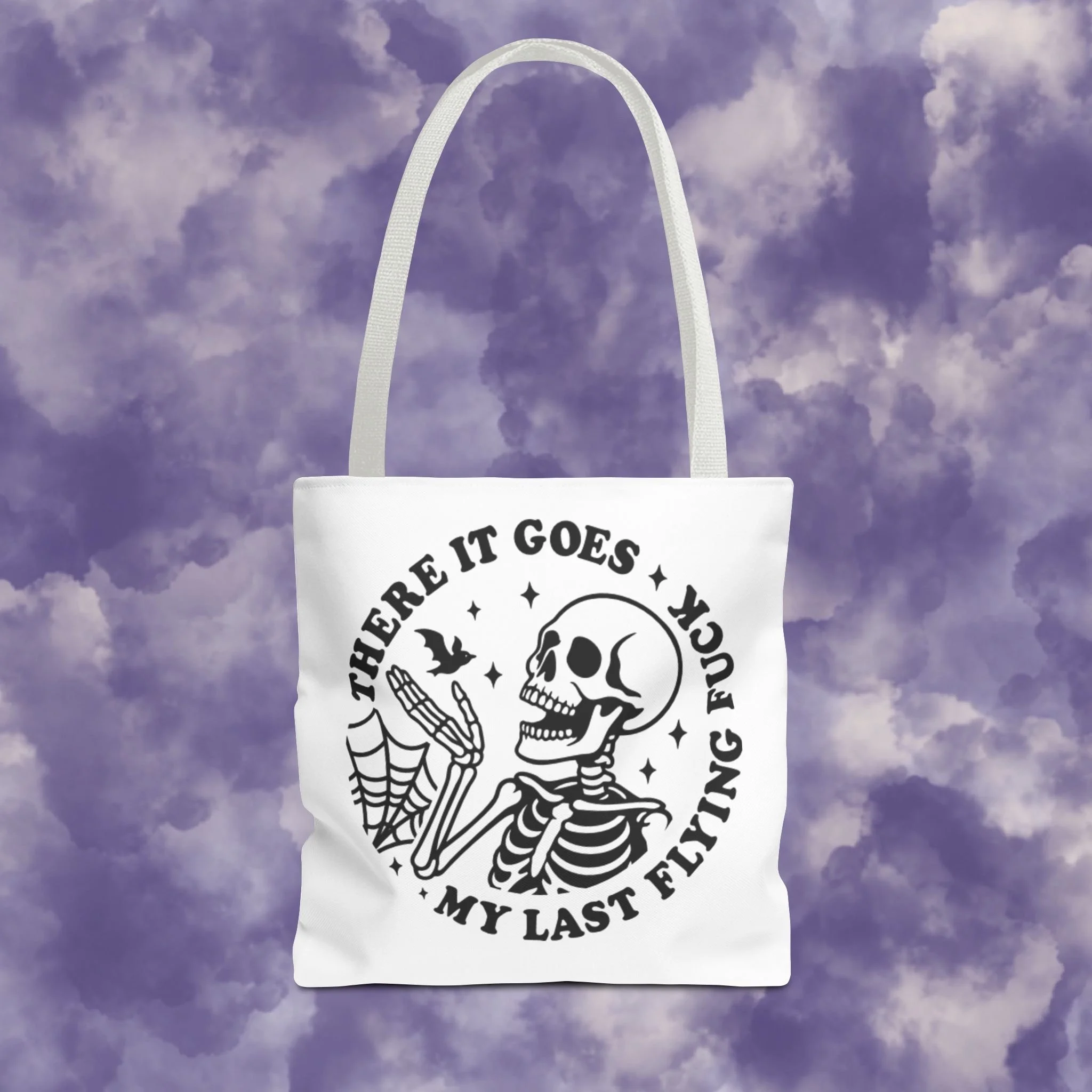 Last Flying F Skeleton Tote Bag