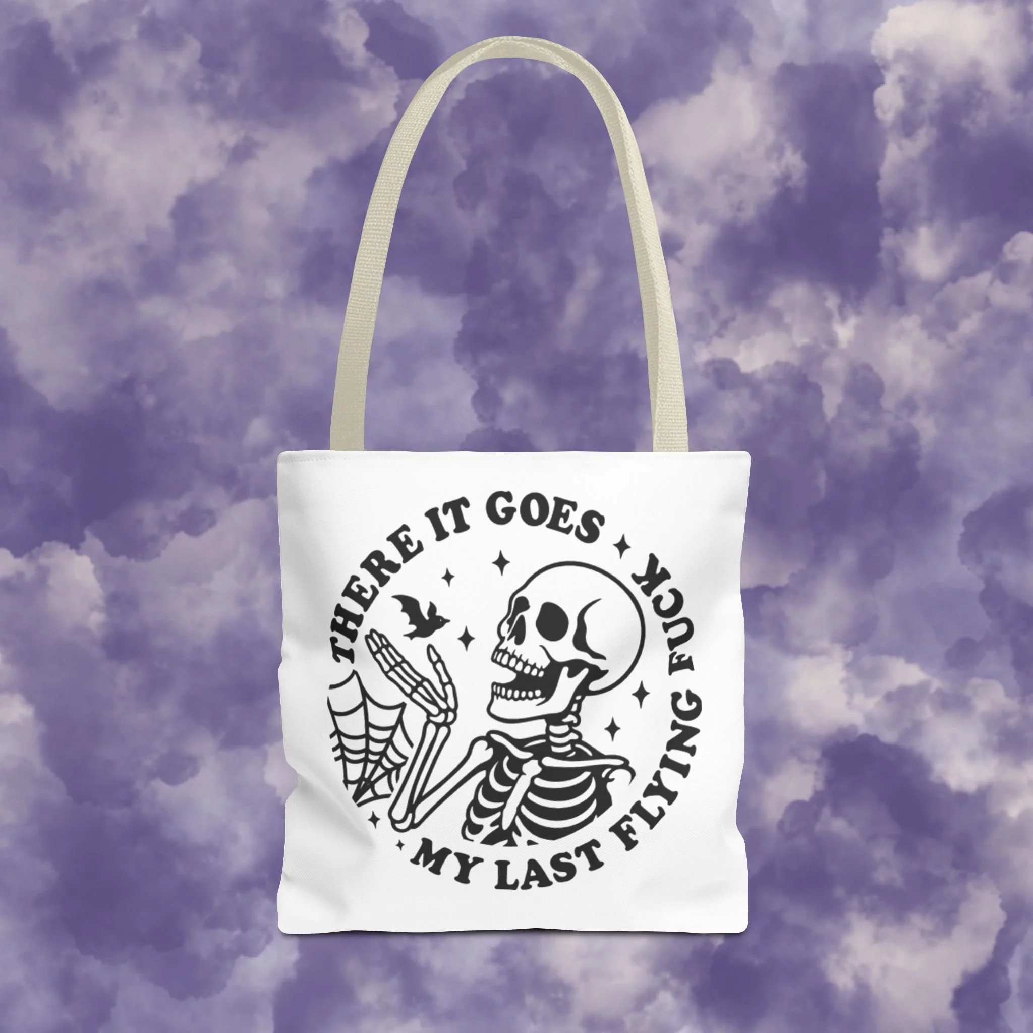 Last Flying F Skeleton Tote Bag