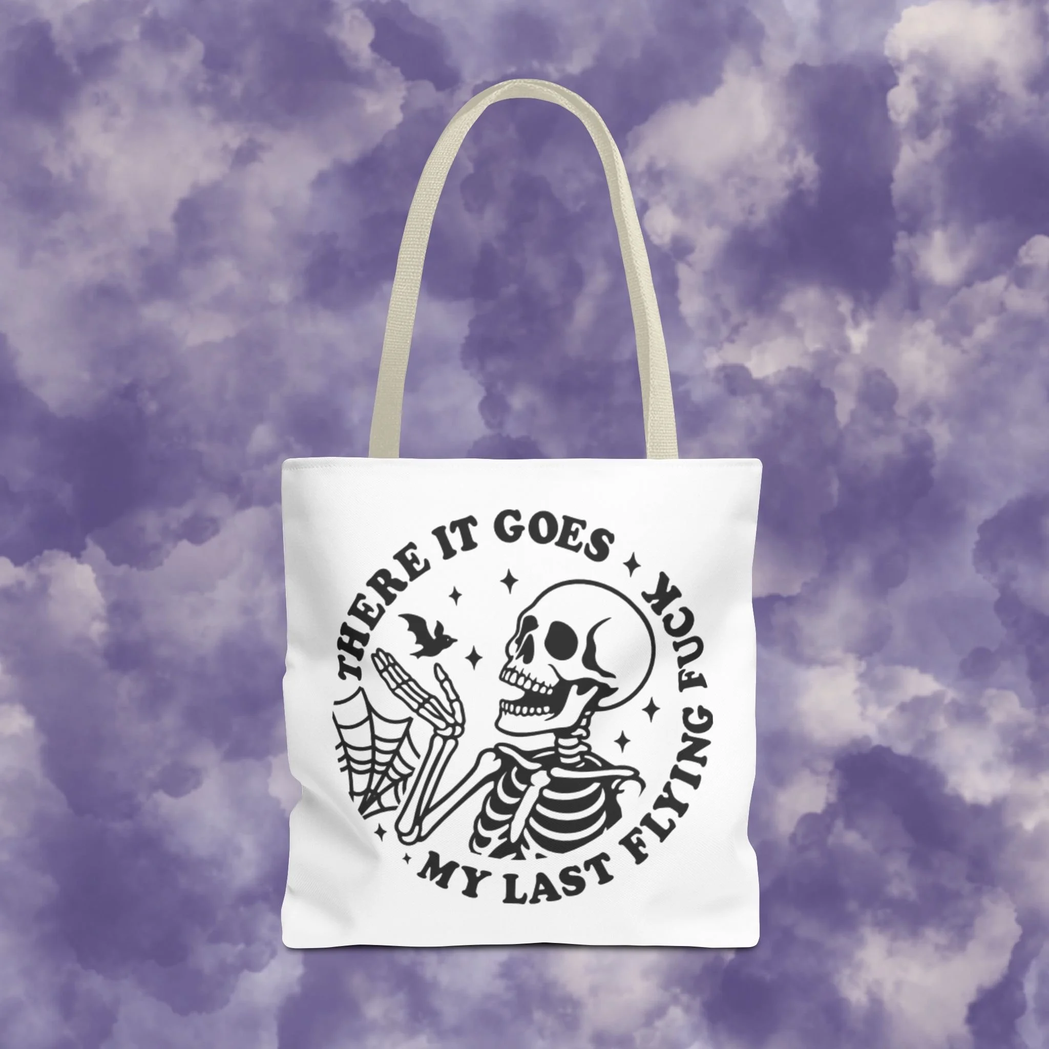 Last Flying F Skeleton Tote Bag