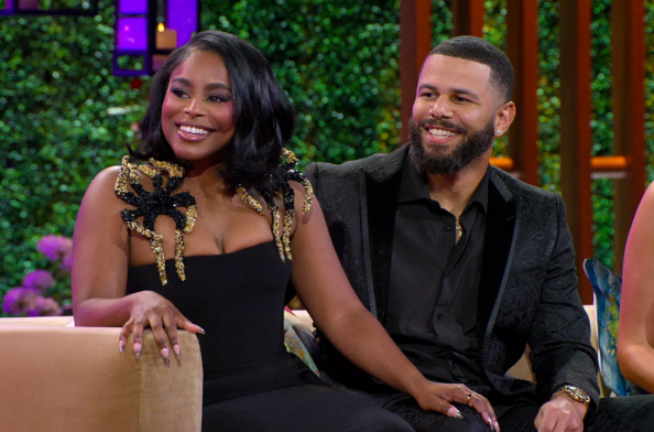 Love is Blind's Ashley Adionser and Tyler Francis