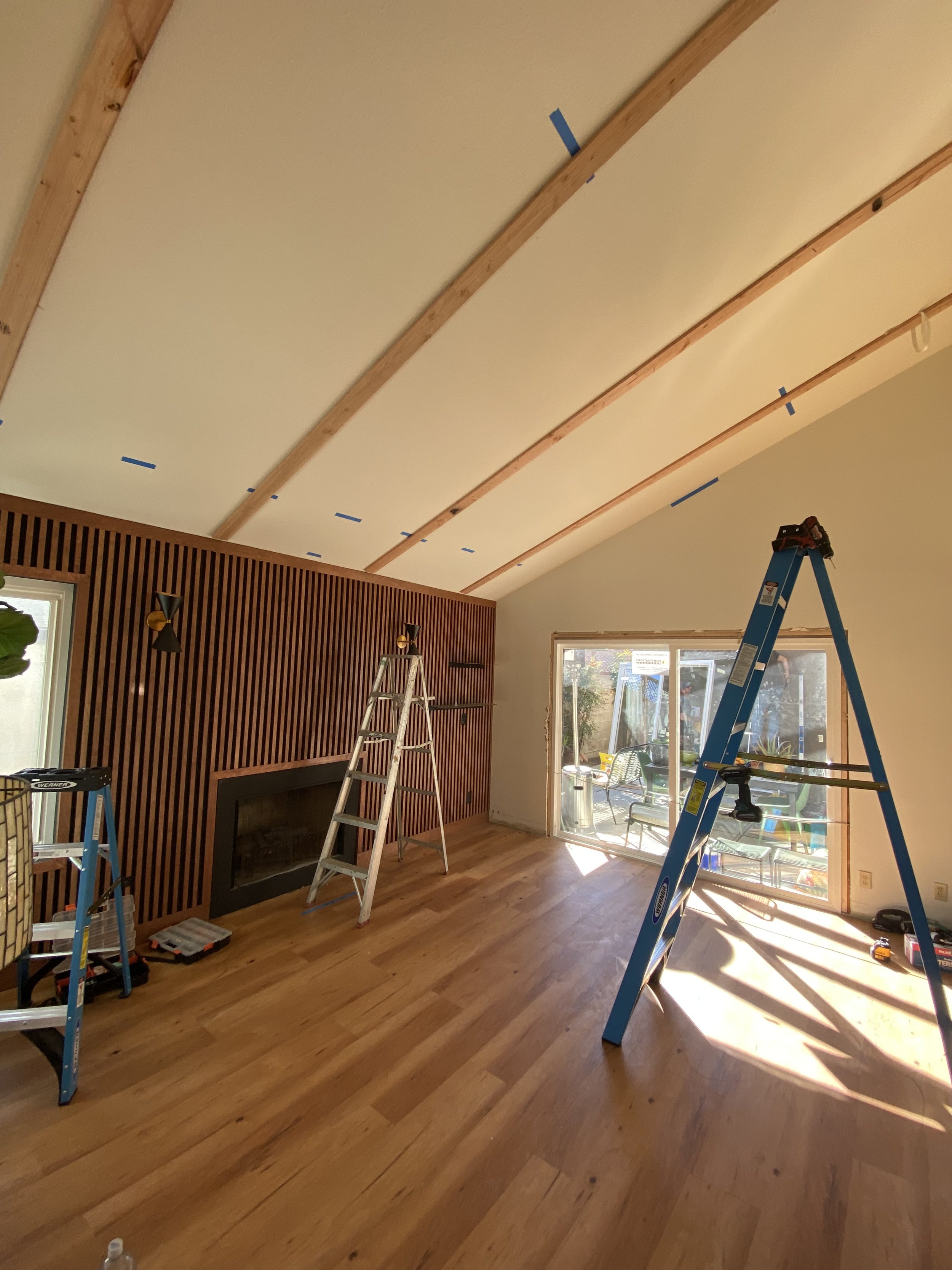 Westminster, CA - Faux Beam - Before