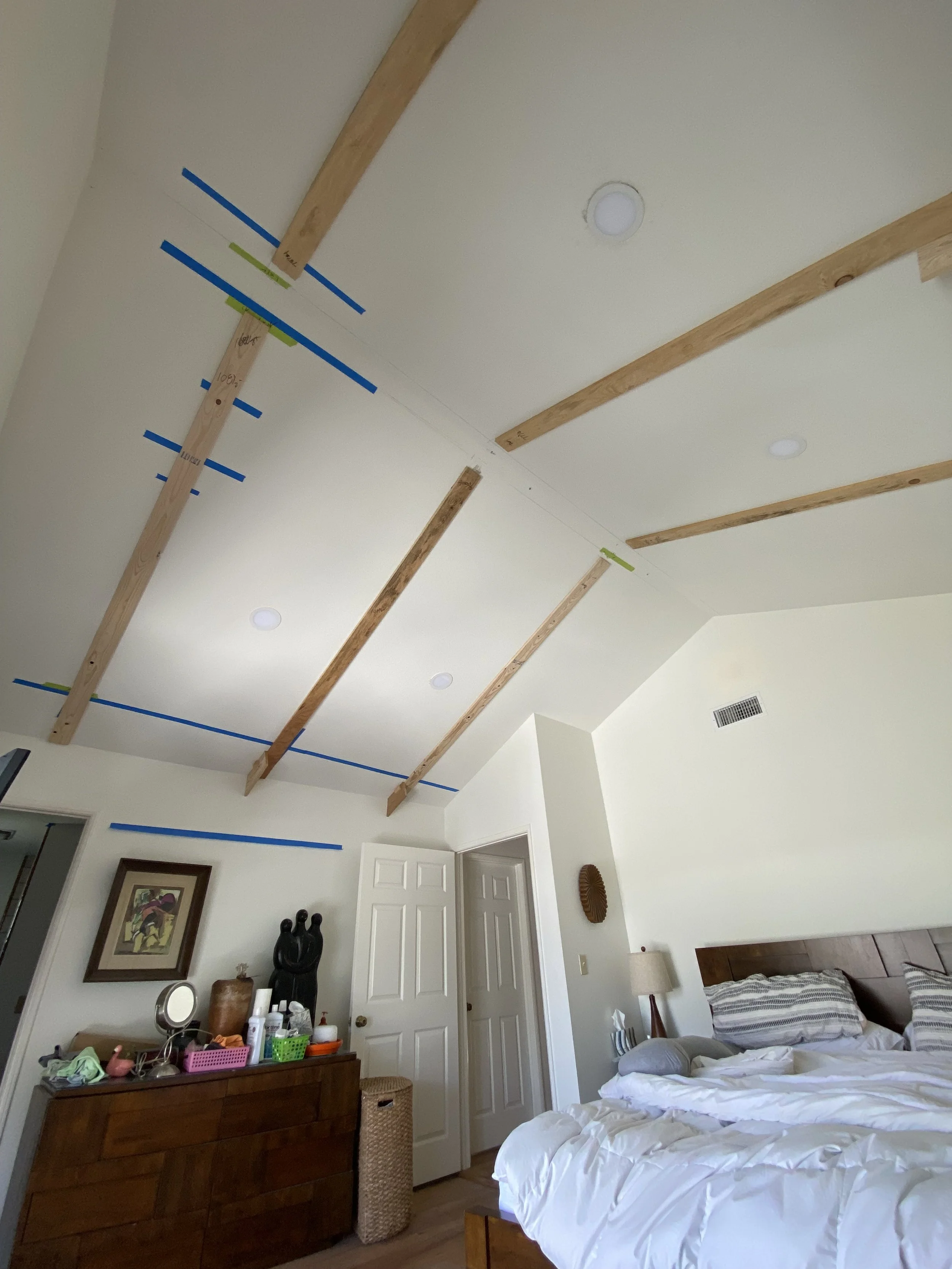 Westminster, CA - Faux Beam - Before