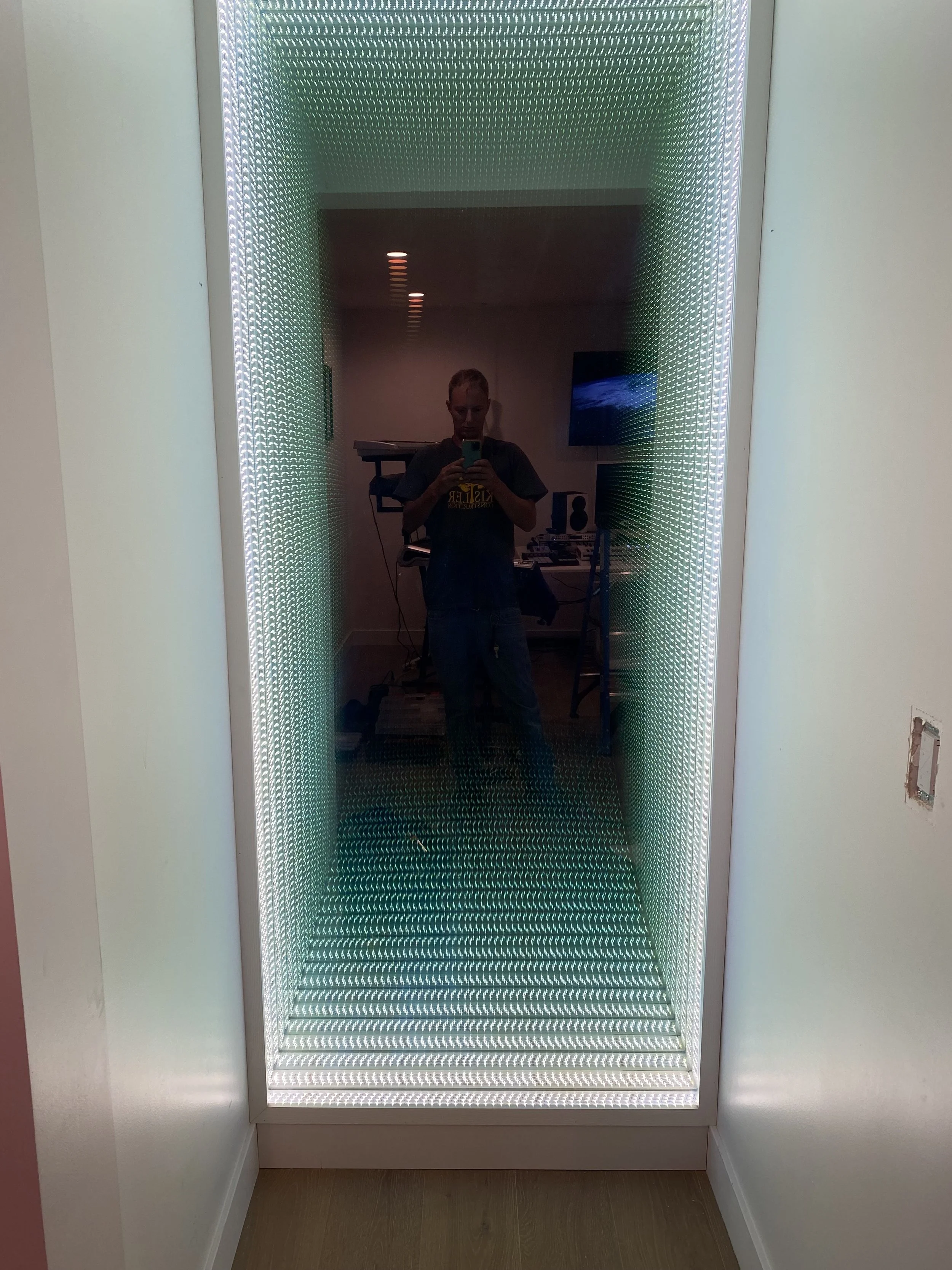 Santa Monica, CA - Music Studio Project - Infinity Mirror