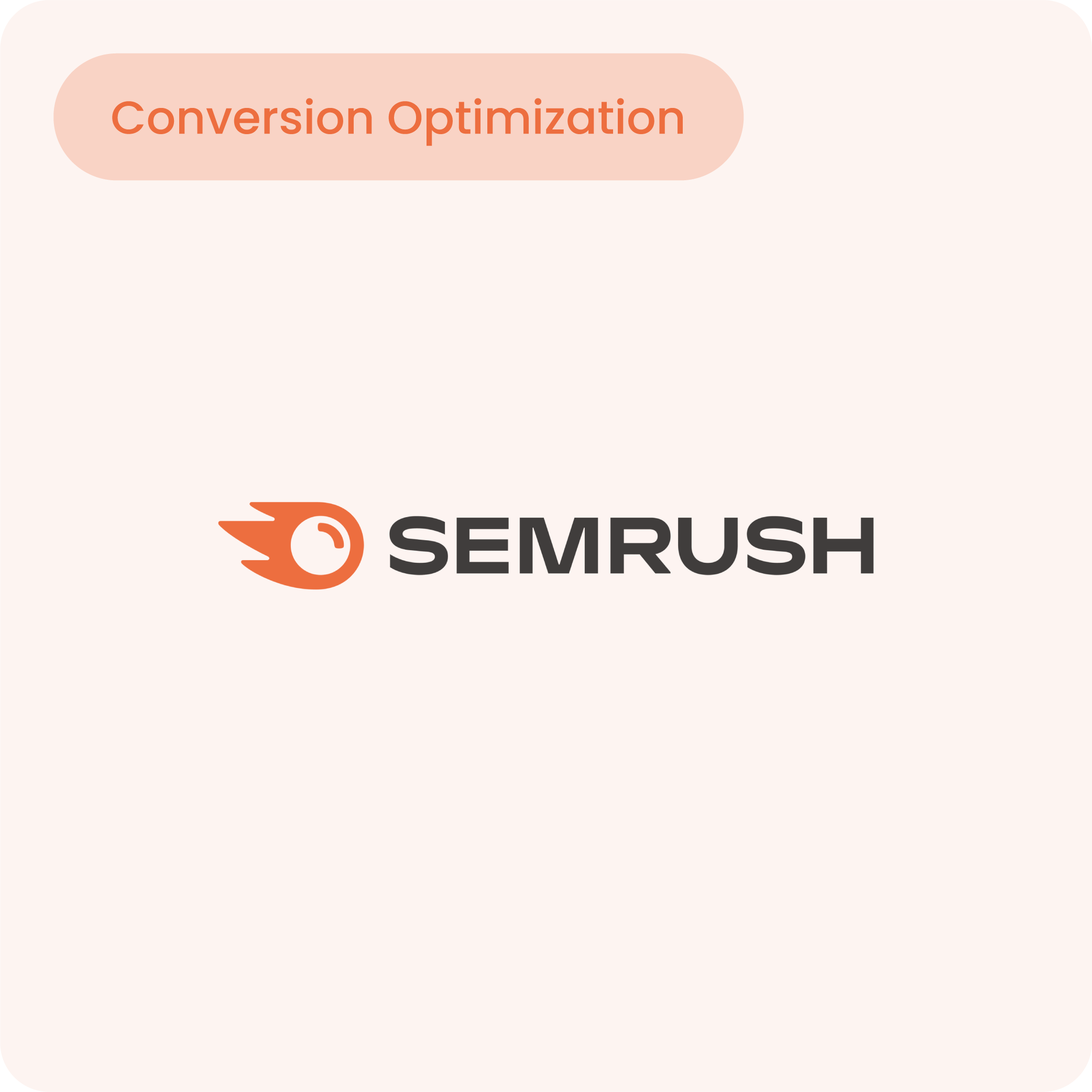 Semrush logo.