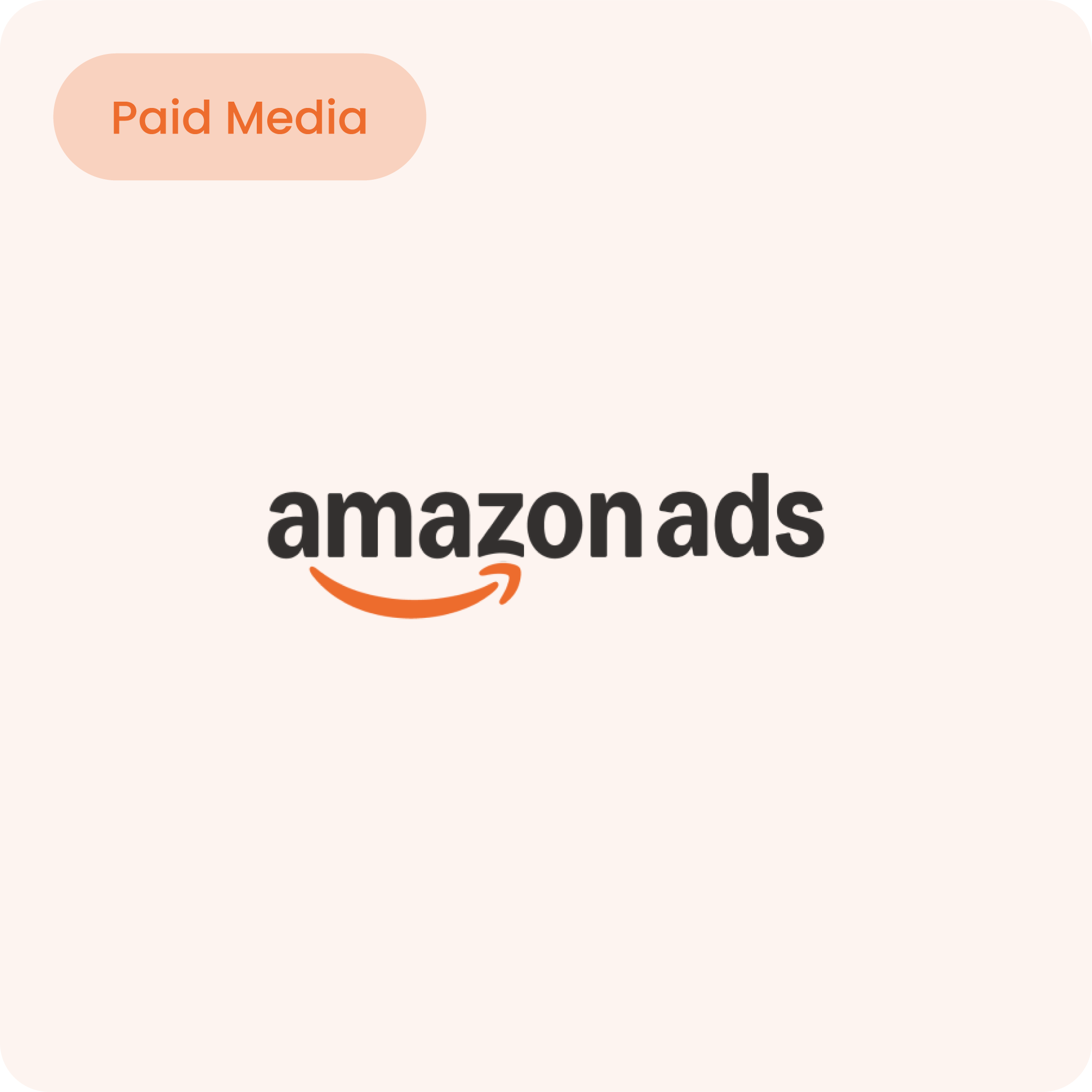 Amazon Ads logo.