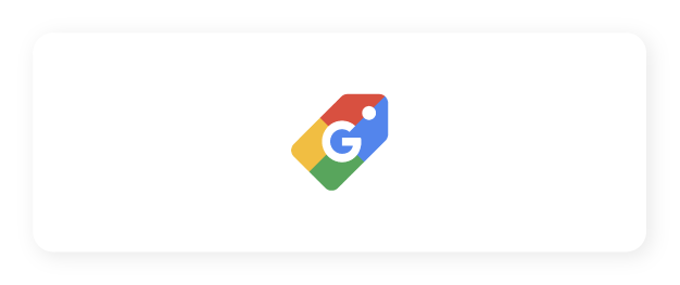 Google shopping ads logo.