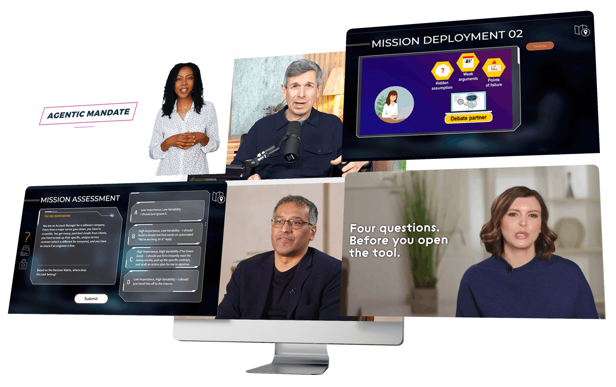 Display of the TrainTeams.ai AI Training for Businesses