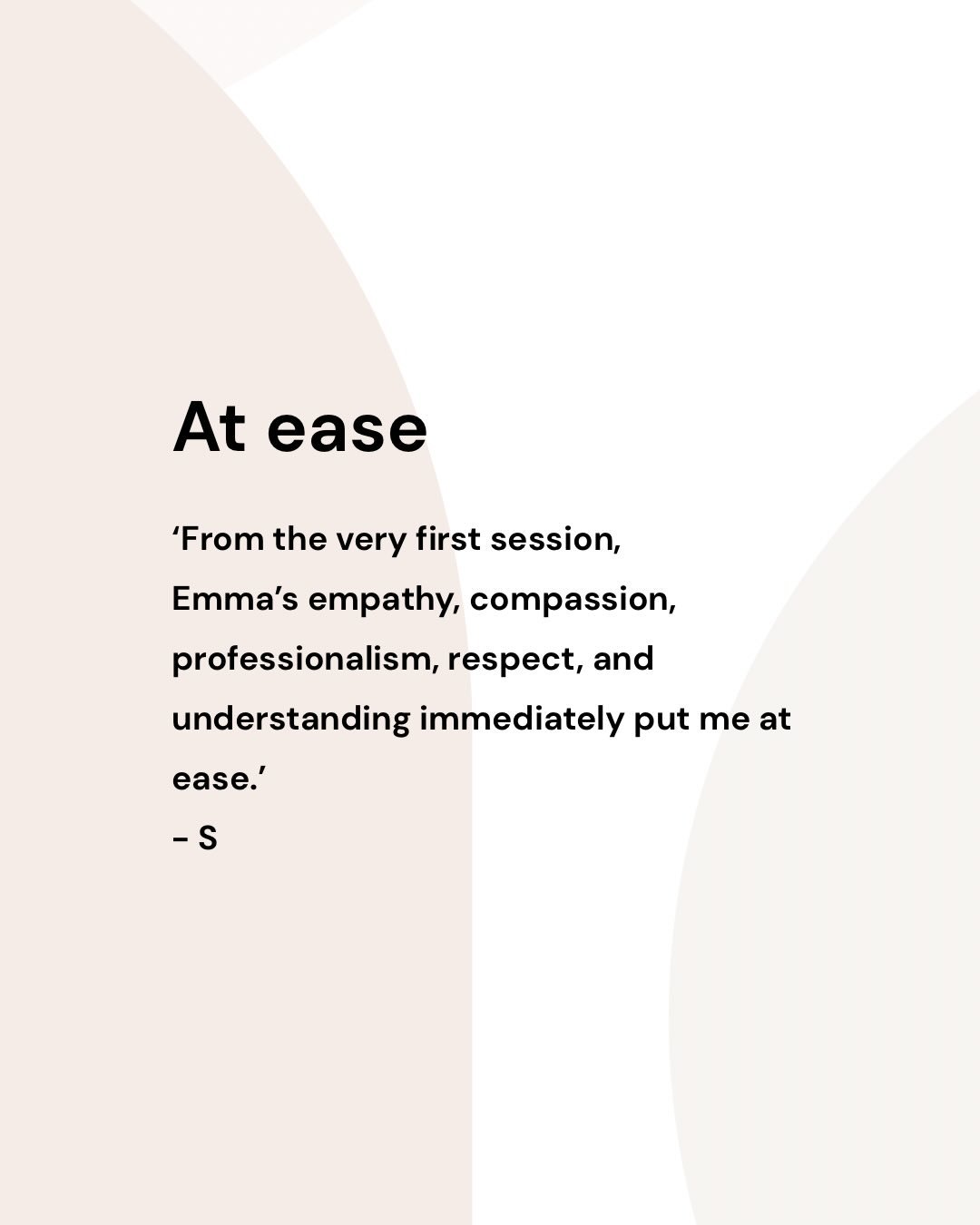 How might you feel during your first session?

Thank you to S for sharing her experience.

Sometimes a first session, or releasing just one trapped emotion, can make a huge difference, physically, mentally, emotionally and in other ways.

Sometimes o