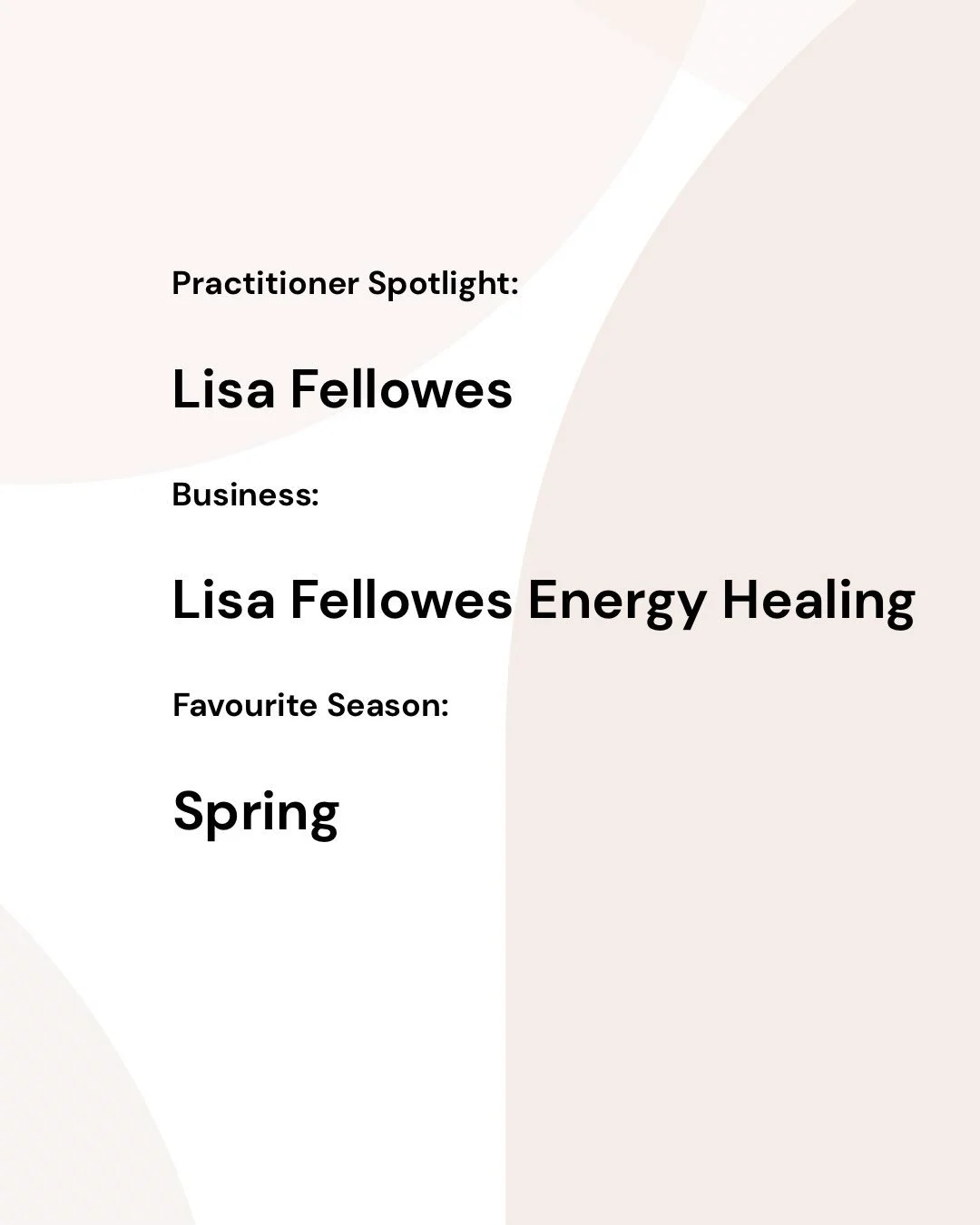 Practitioner Spotlight: Lisa Fellowes 

I an so excited to share the first practitioner with you in our Practitioner Spotlight Series!

Lisa is a very talented and skilled energy healer, who works with The Emotion Code, The Heart Code, The Body Code,