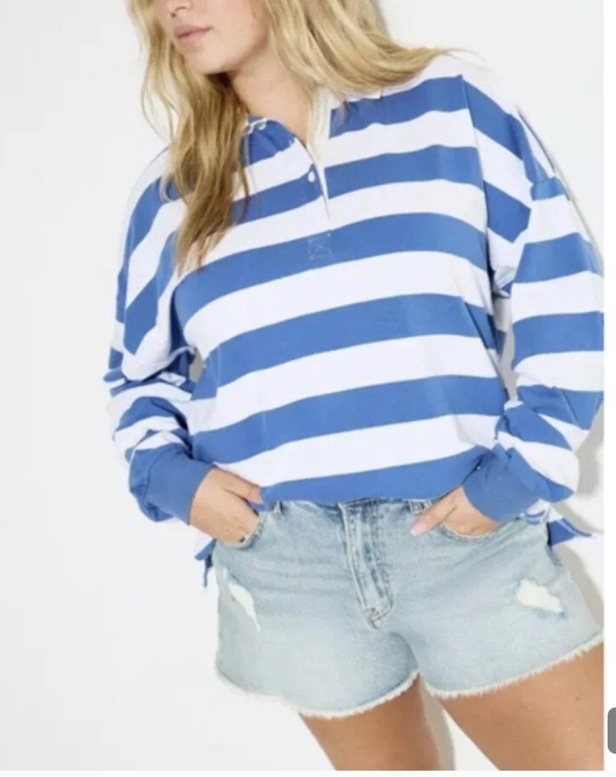 Torrid Lovesick Rugby Top