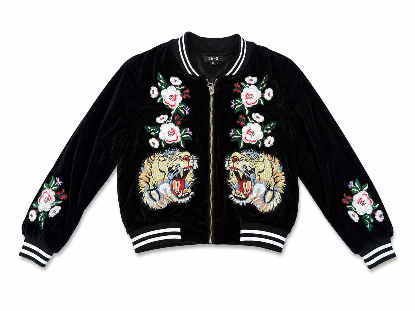 Velvet Cropped Jacket