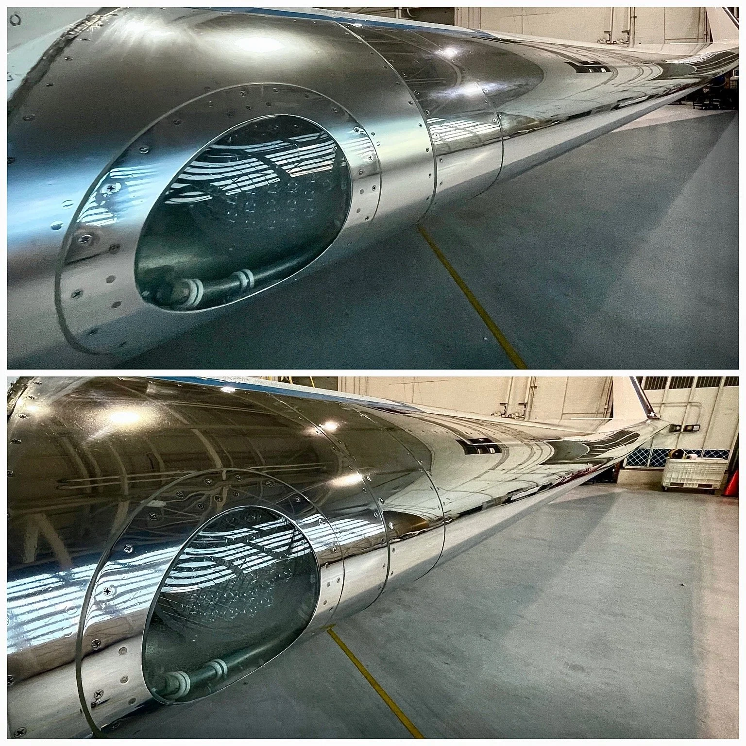 before and after, brightwork 