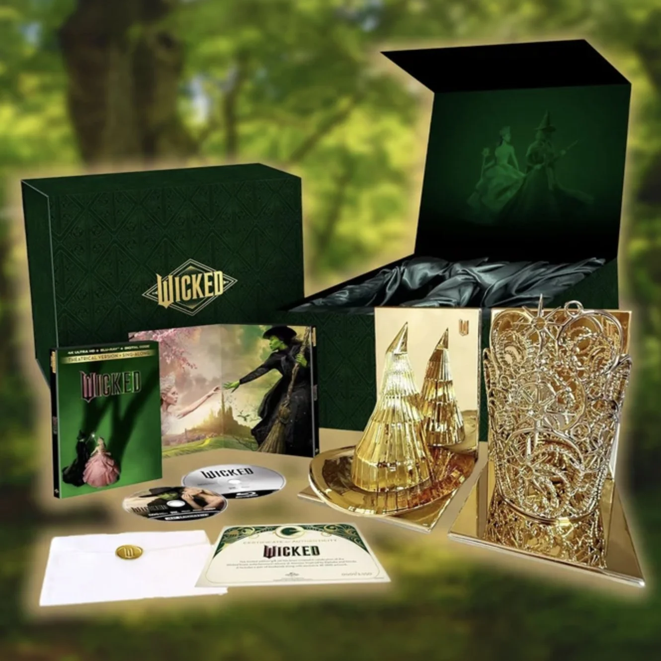 Wicked Bookends & Trinket Box