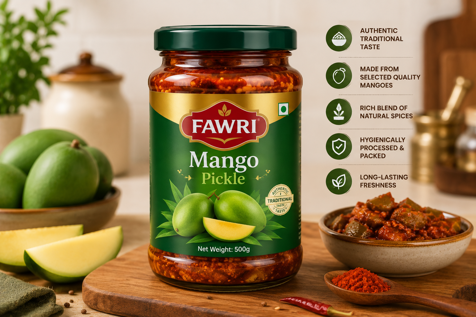 Fawri Mango Pickles \ AAM Ka Achar