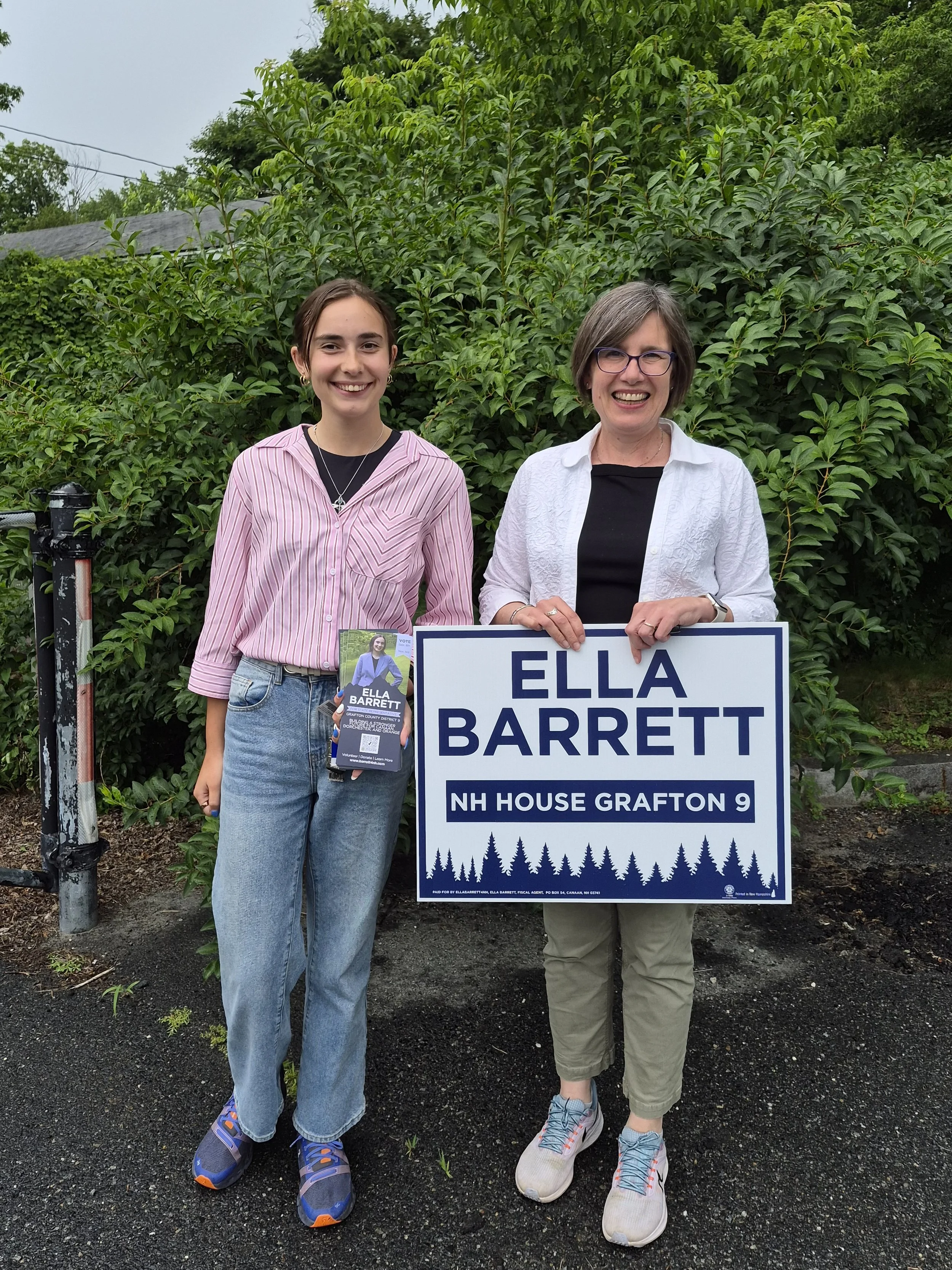 Canvassing with House Minority Leader Representative Simpson 