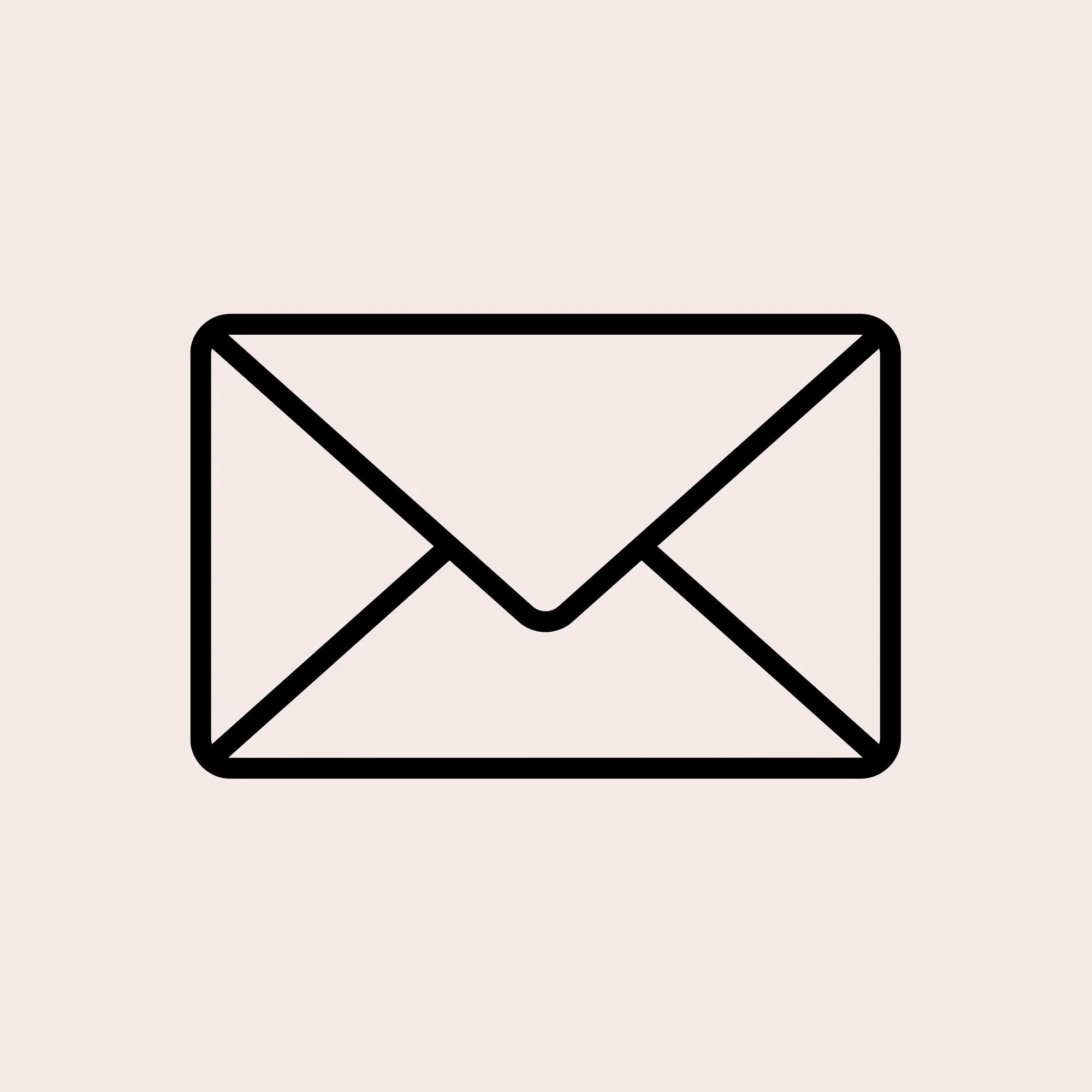 Outline of a mailbox with the flap open, against a light background.