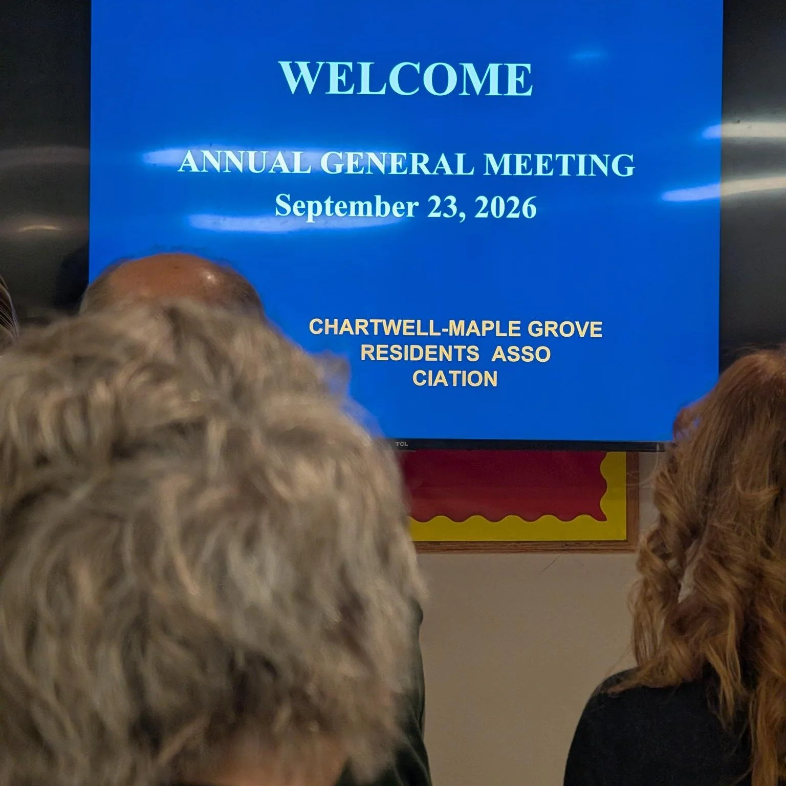 Congratulations to the CMGRA on another successful Annual General Meeting! 🎉

Thank you to the board, the volunteers, and every resident who came out to take part. The time and commitment make a real difference in our community.

Ward 3's Residents'