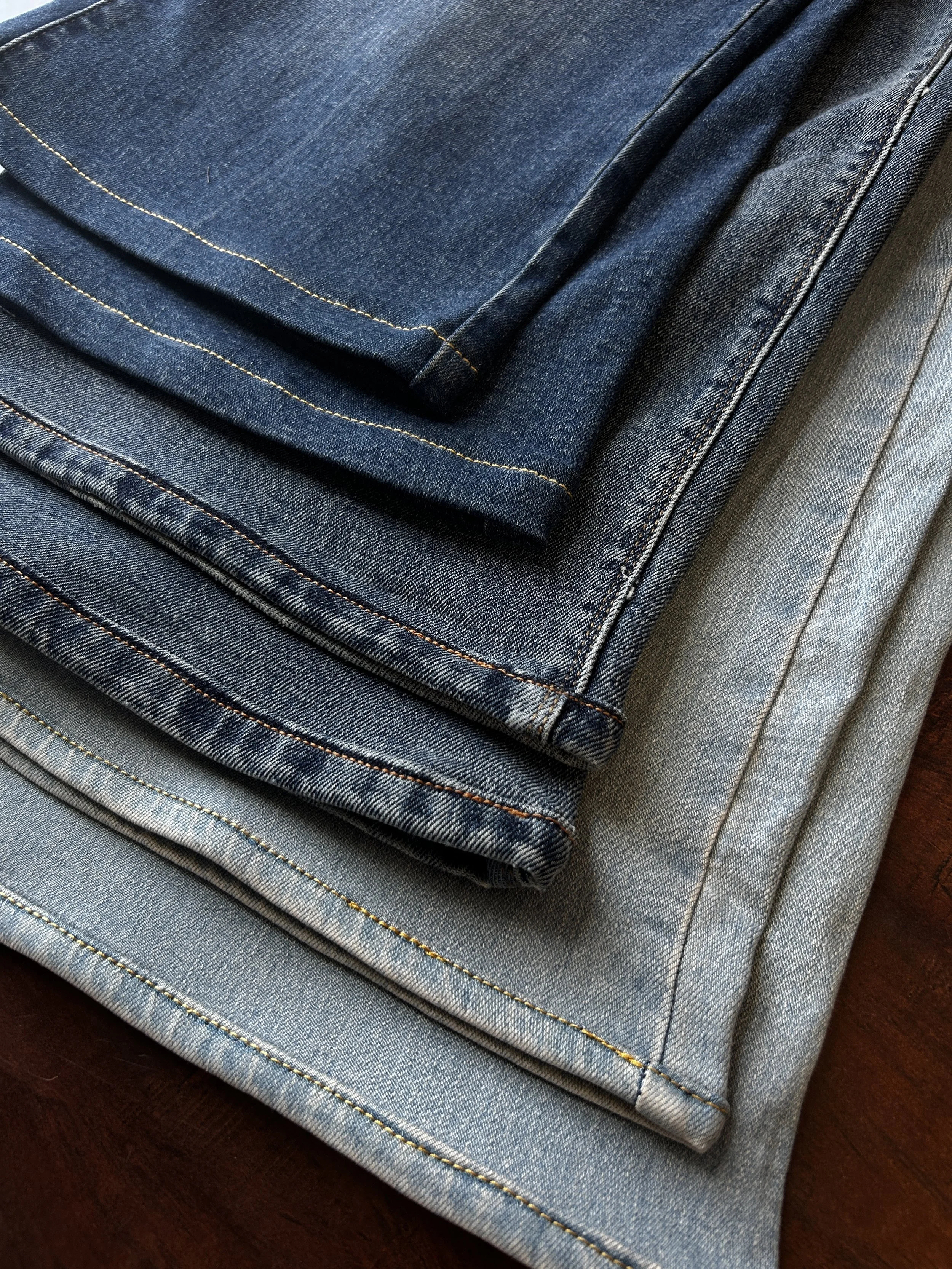 denim hems i have done