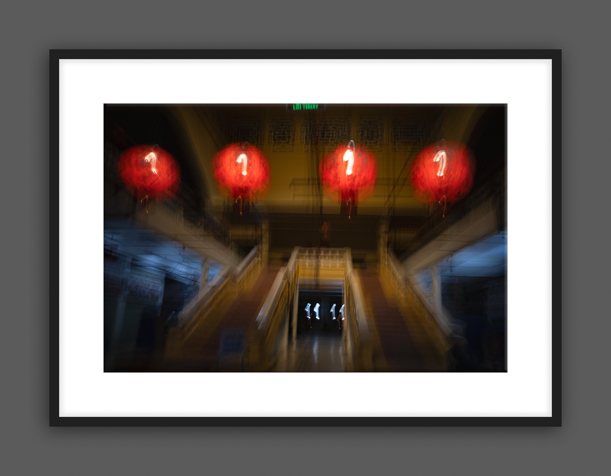 1 OF 1 FINE ART PRINT | NIGHT AT BINH TAY MARKET, SAIGON - 2024