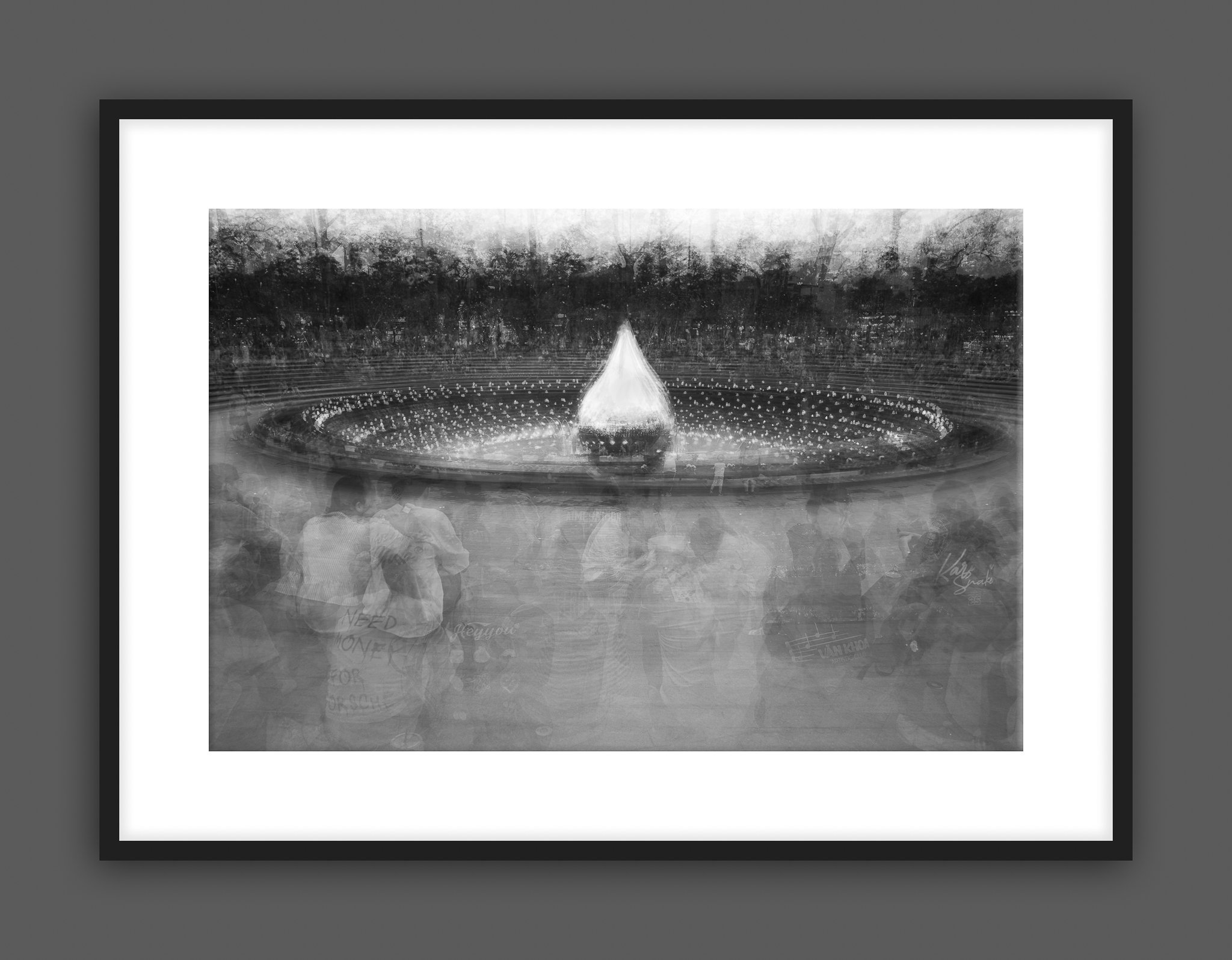 1 OF 1 FINE ART PRINT | IN MEMORY OF LIVES LOST,  SAIGON’S COVID-19 MEMORIAL - 2026