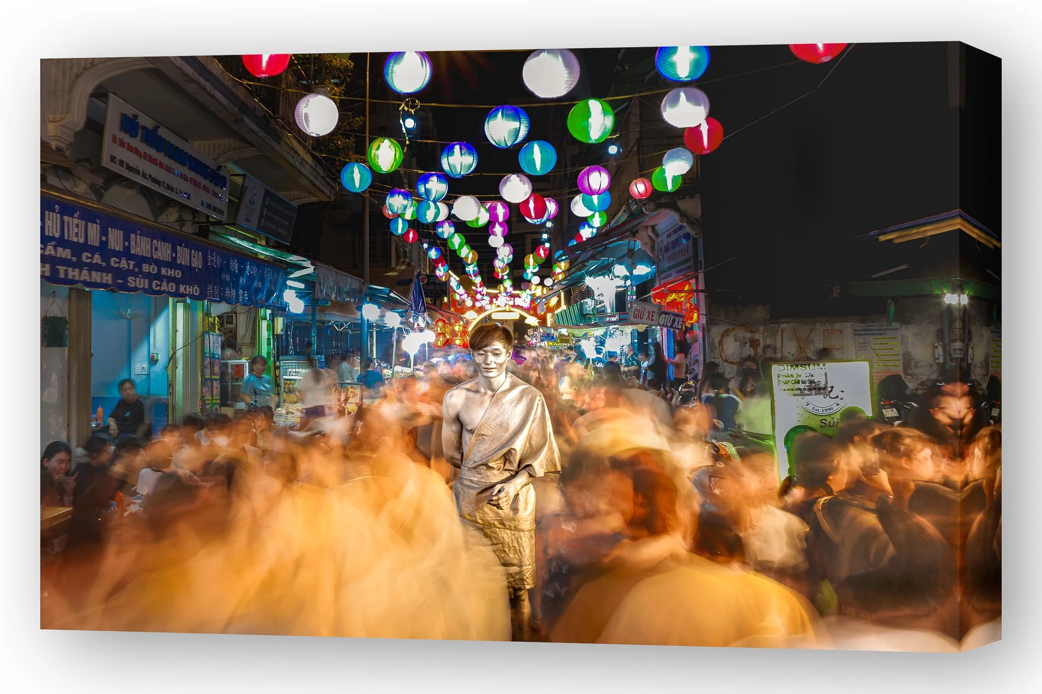 1 OF 1 FINE ART PRINT | MID-AUTUMN FESTIVAL, LUONG NHU HOC STREET, SAIGON – 2025