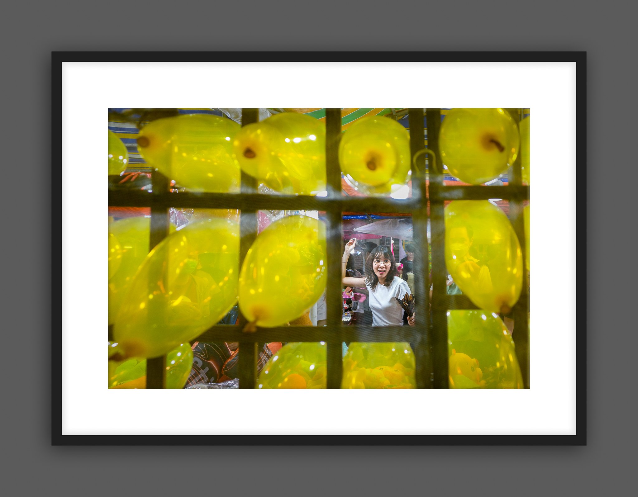 1 OF 1 FINE ART PRINT | MID-AUTUMN FESTIVAL GAMES, LUONG NHU HOC STREET, SAIGON - 2025