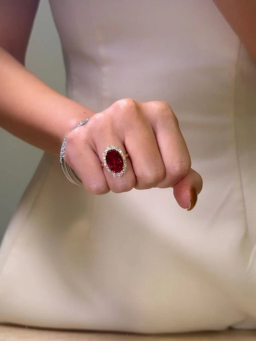 A ruby can be heated into beauty, however, It cannot be heated into value
