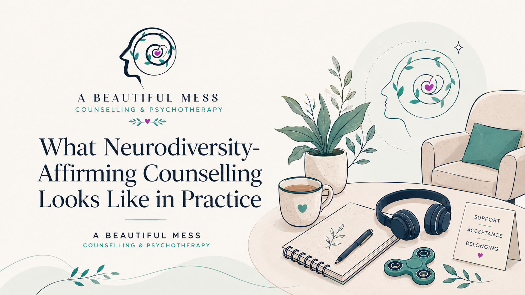 What Neurodiversity-Affirming Counselling looks like in practice.