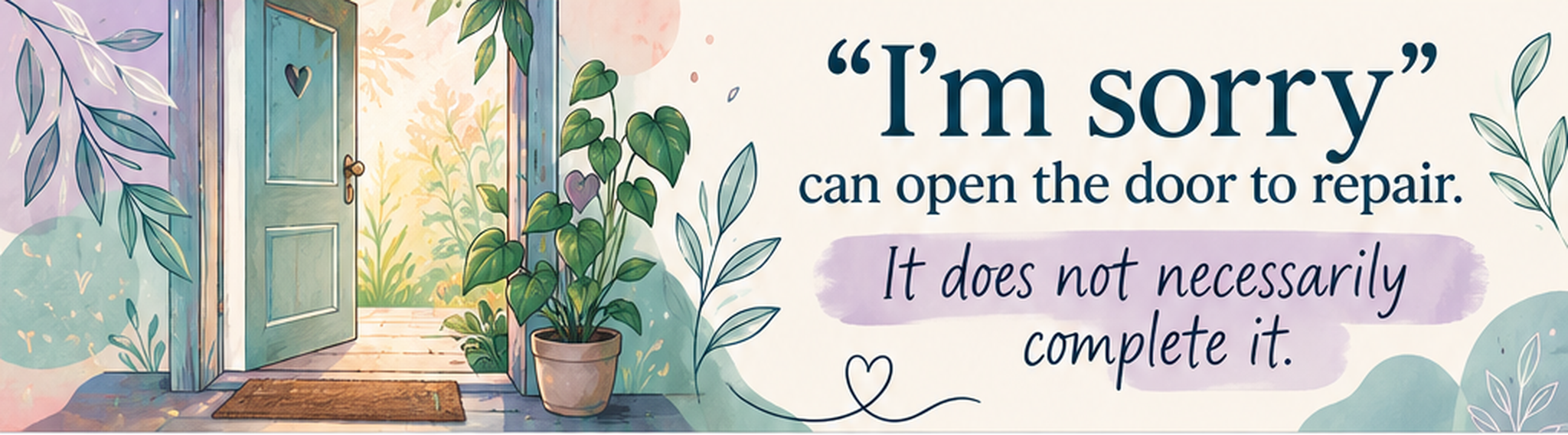 I'm sorry can open the door to repair it does not necessarily complete it