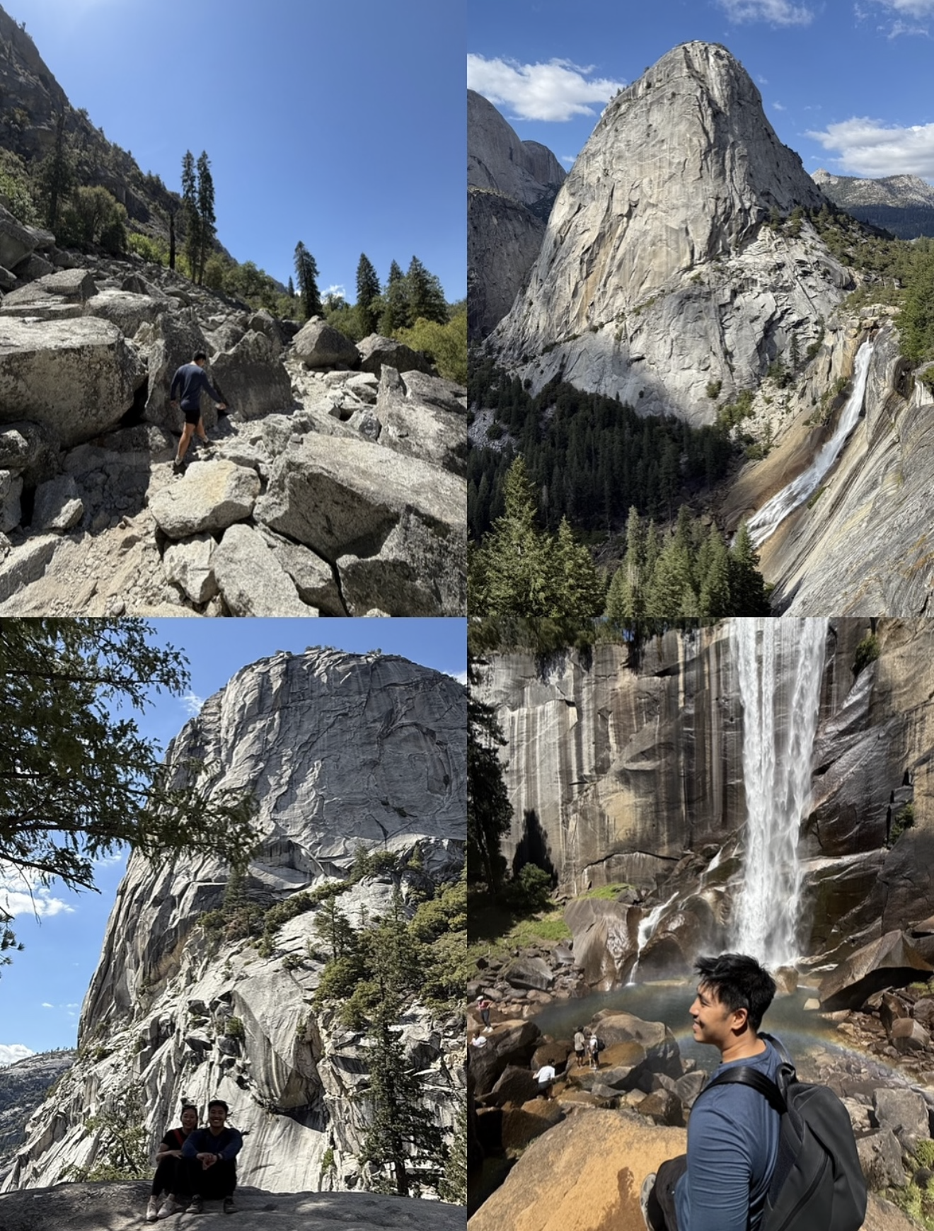 Waterfalls, surprise rainbows, and jaw-dropping stunning landscapes… proposal nada 🌚