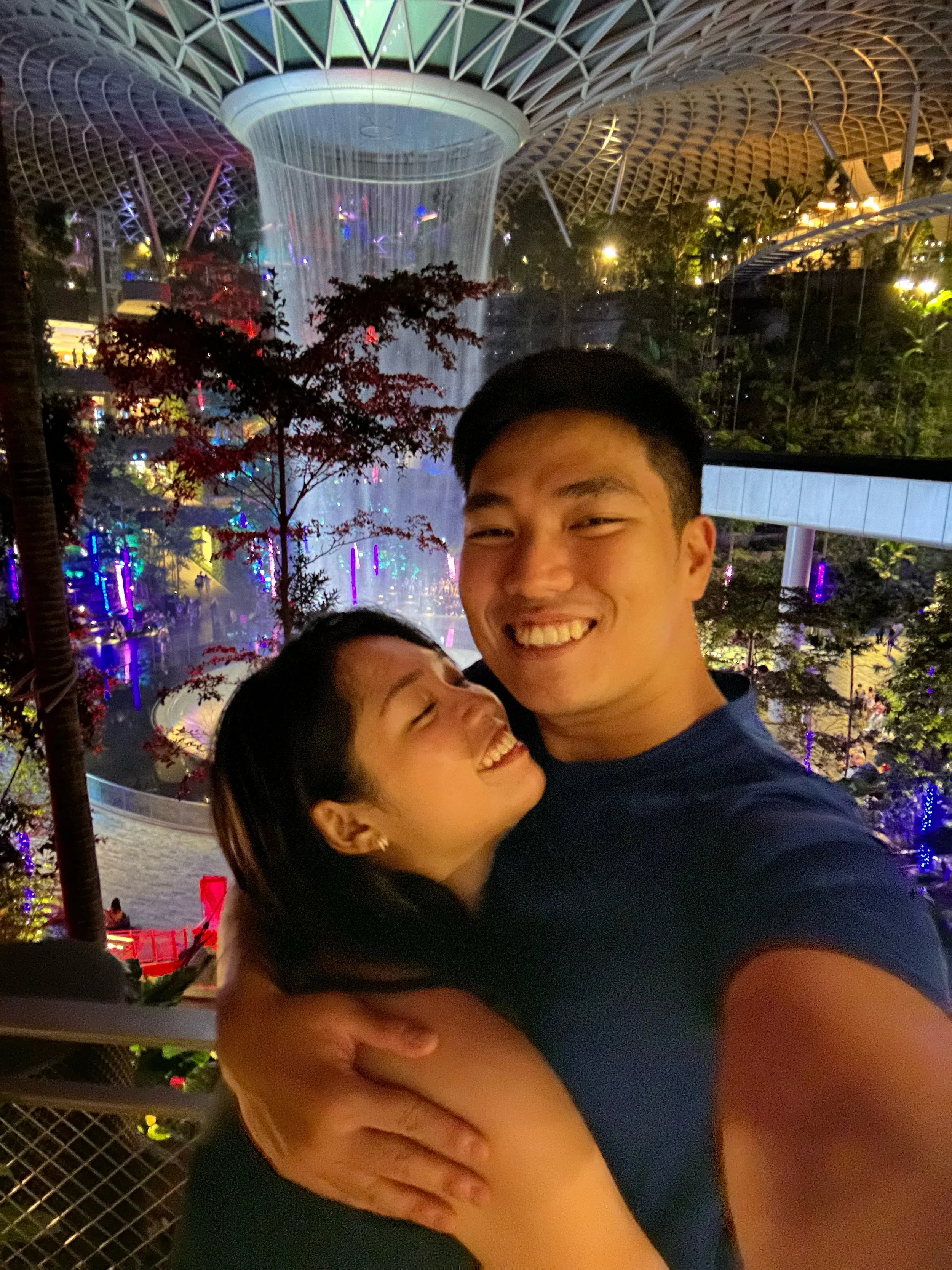 First monthsary ✨ Daryl picked Cynthia up from the airport after one of her many work trips. A very sweet moment… made even more memorable because it was also the only time. HAHA 