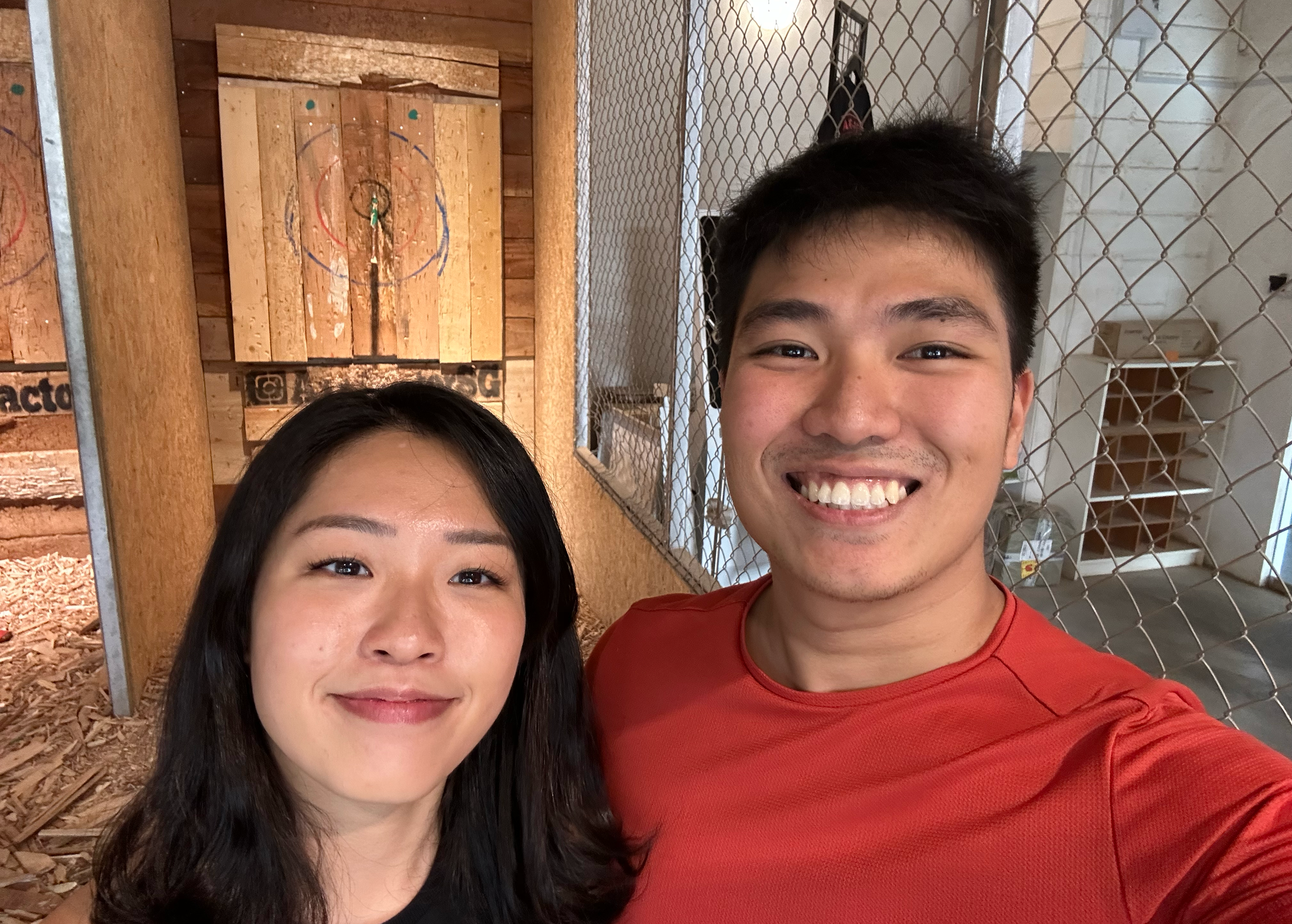 Axe throwing... 🪓 