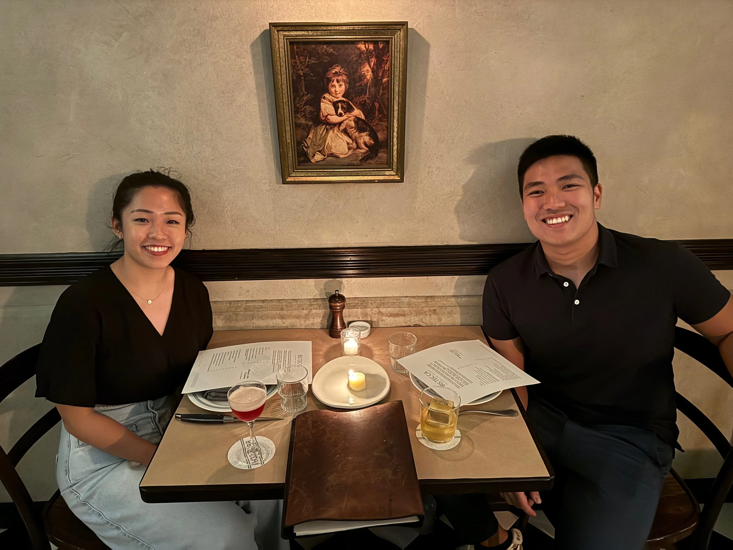 Somewhere along the way to “I do”, Daryl planned Cynthia’s 28th birthday in Sydney and introduced her to Bistecca alla Fiorentina 🤌🏻. It was romantic, delicious, and honestly, the steak deserves a spot too!
