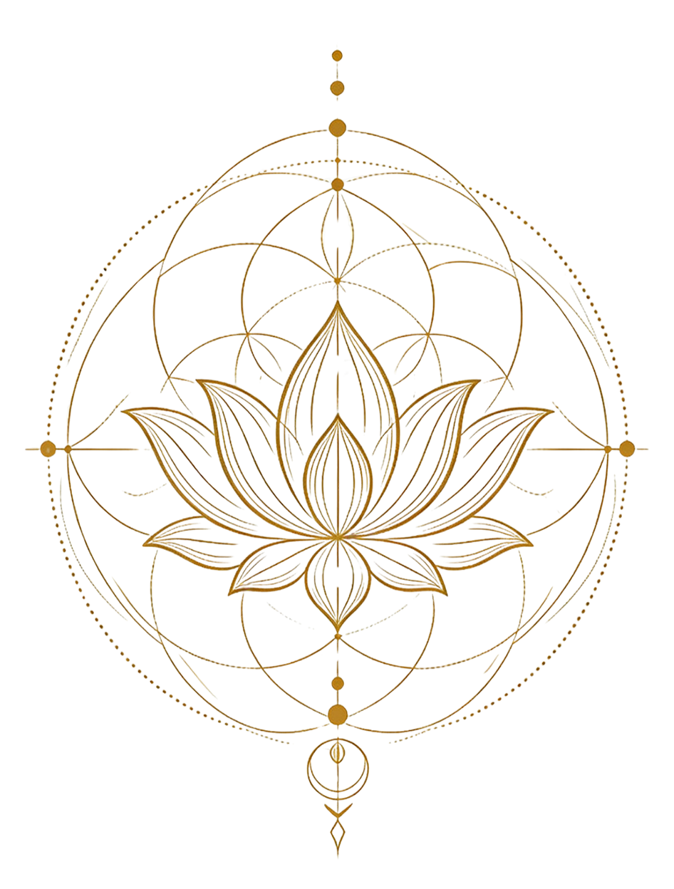 sacred geometry symbol depicting divine feminine, intuition, wisdom, creativity, nurturing, flow & transformation