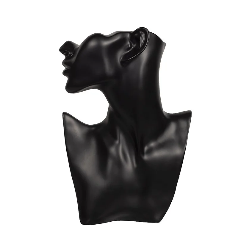 The Noir Silhouette Head & Shoulders Sculpture