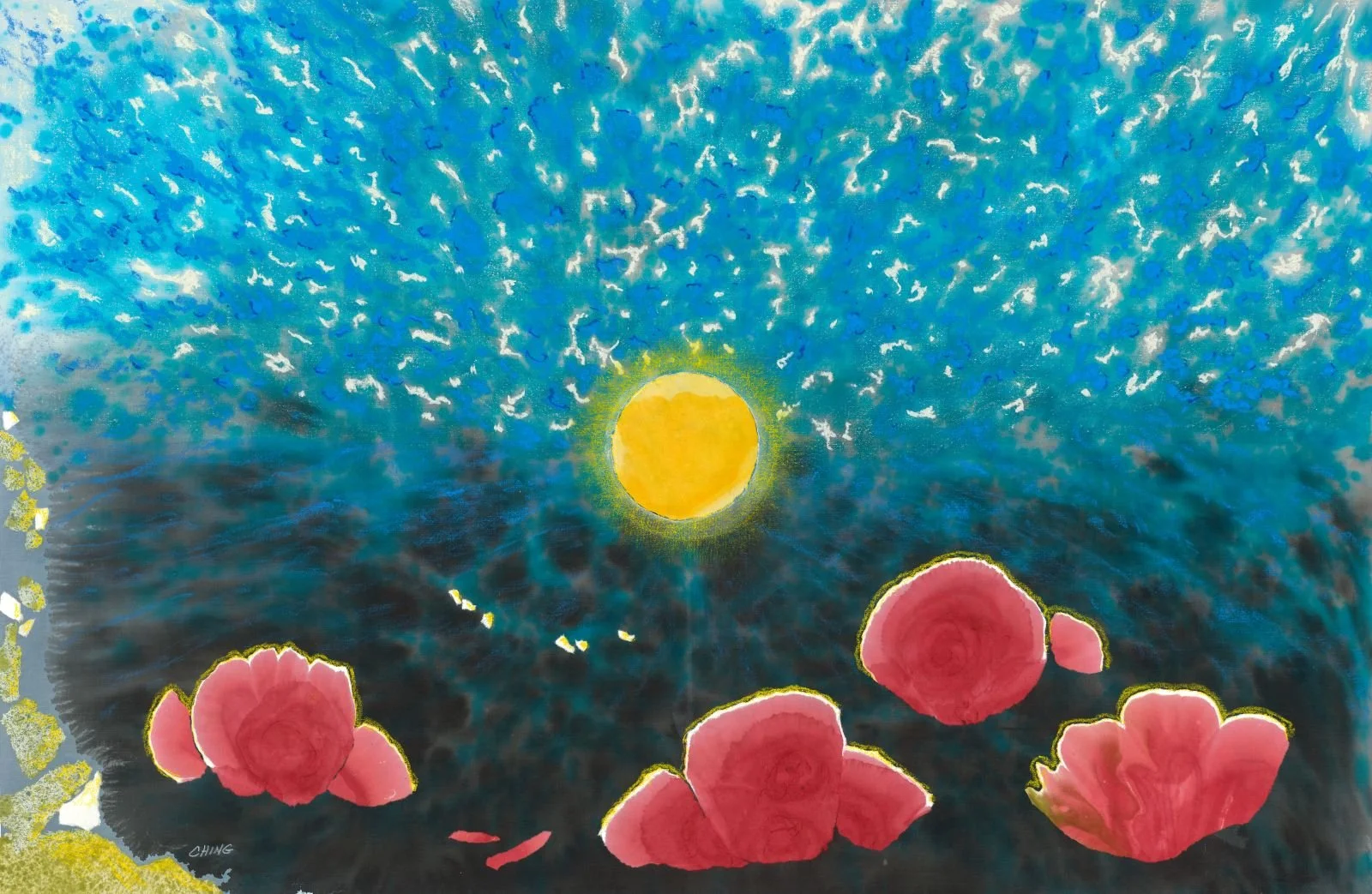 生
複合媒材， 107x70 cm

The Birth
mixed media, 42x28 inch

#2024