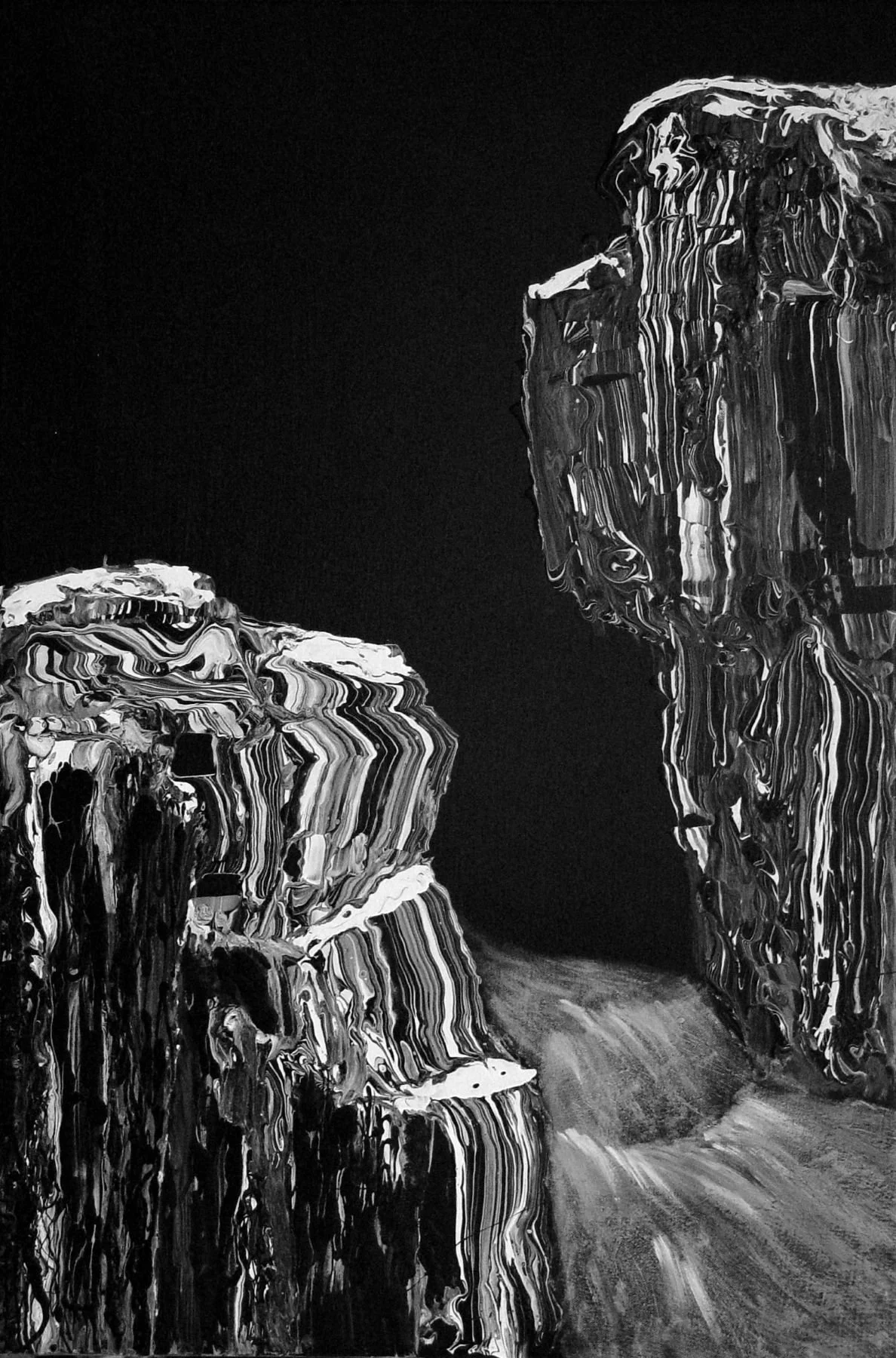 石間清流
亞克力/畫布， 91x60 公分

Flowing Between
acrylic on canvas,  36x24 in

#2007