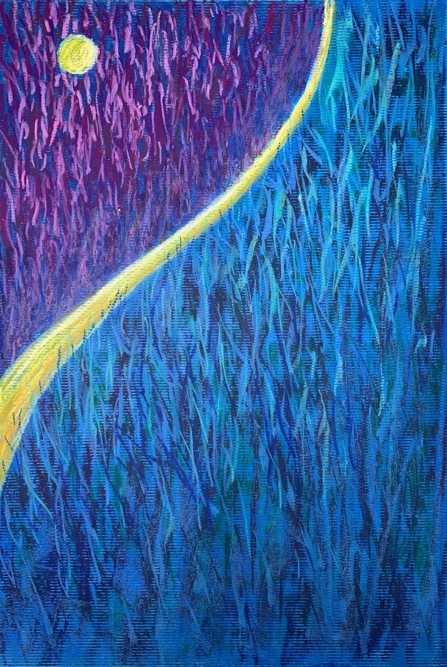 願照亮你的路
粉彩， 25x37 公分

Wish to Brighten Your Road
pastel, 10x14.6 inch

#2020