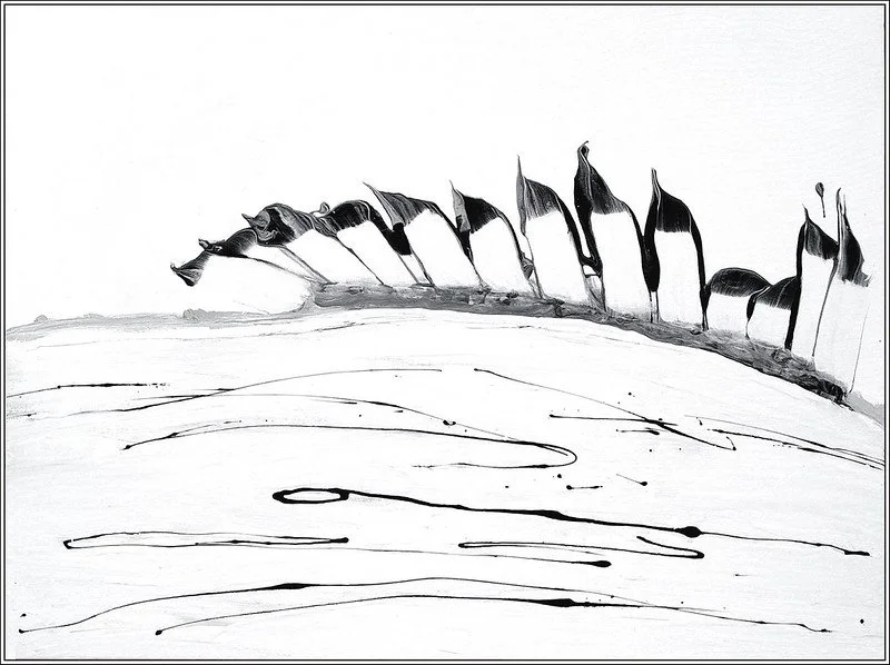 躍入
亞克力/畫布， 102x76 公分

The Plunge
acrylic on canvas, 40x30 in

#2007