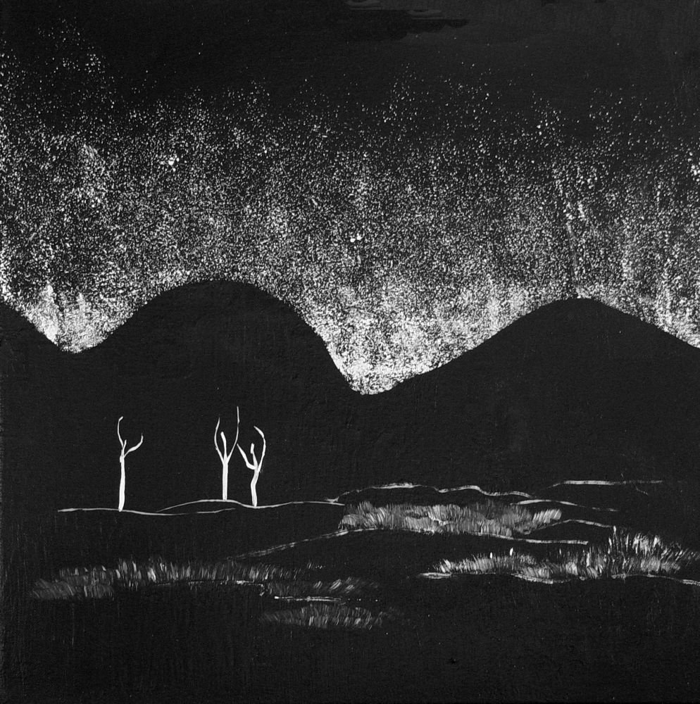星野之舞
亞克力顔料/畫布， 30.5x30 .5公分

Dance Beneath the Stars
acrylic on canvas, 12x12 in

#2007