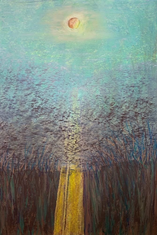 願喜樂充滿你的心
粉彩， 25x37 公分

May Joy fills Your Heart
pastel, 10x14.6 inch

#2020