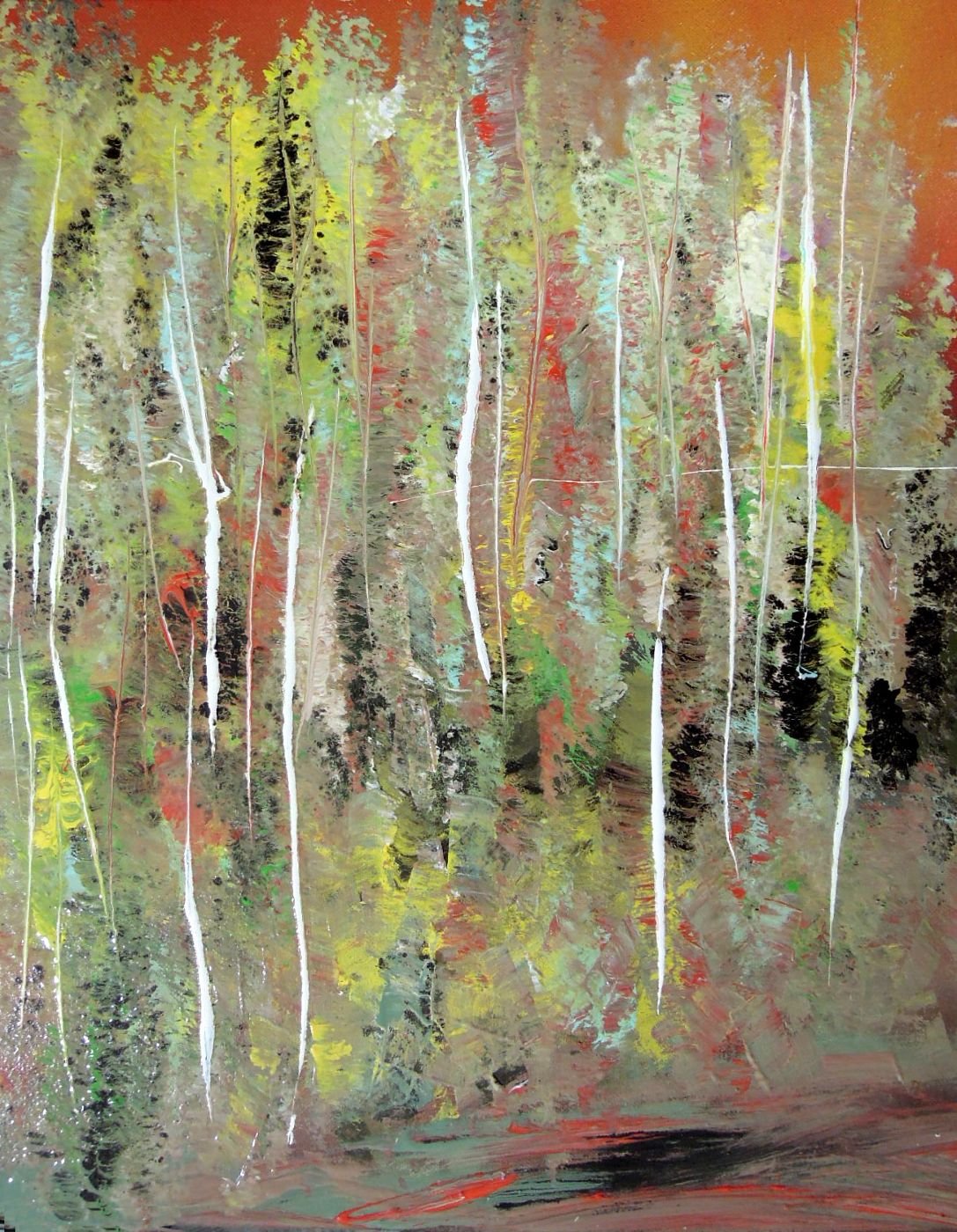 峽谷秋色
亞克力/畫布，40x51 公分

Autumn in the Valley
acrylic on canvas, 16x20 inch

#2013