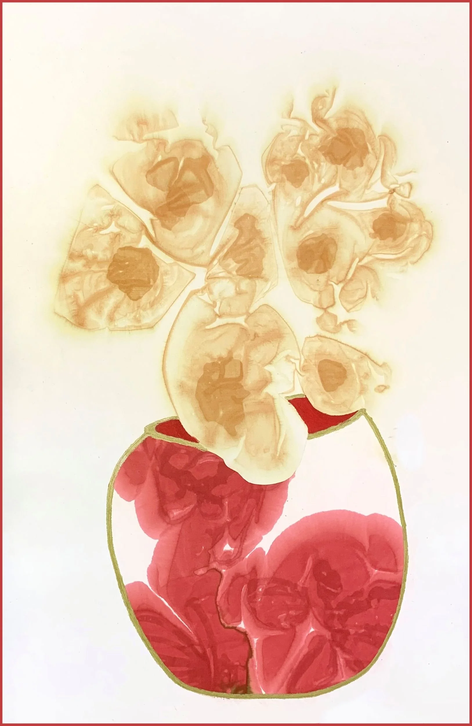 大紅花瓶
色水，64x96 cm

The Big Red Flower Vase
watercolor, 25.2x37.8 in

#2024