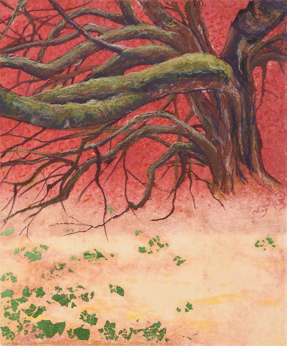 紅綠相援
複合媒材/紙本，40x50公分

Climate Issue
mixed media on paper,  16x20in

#2020