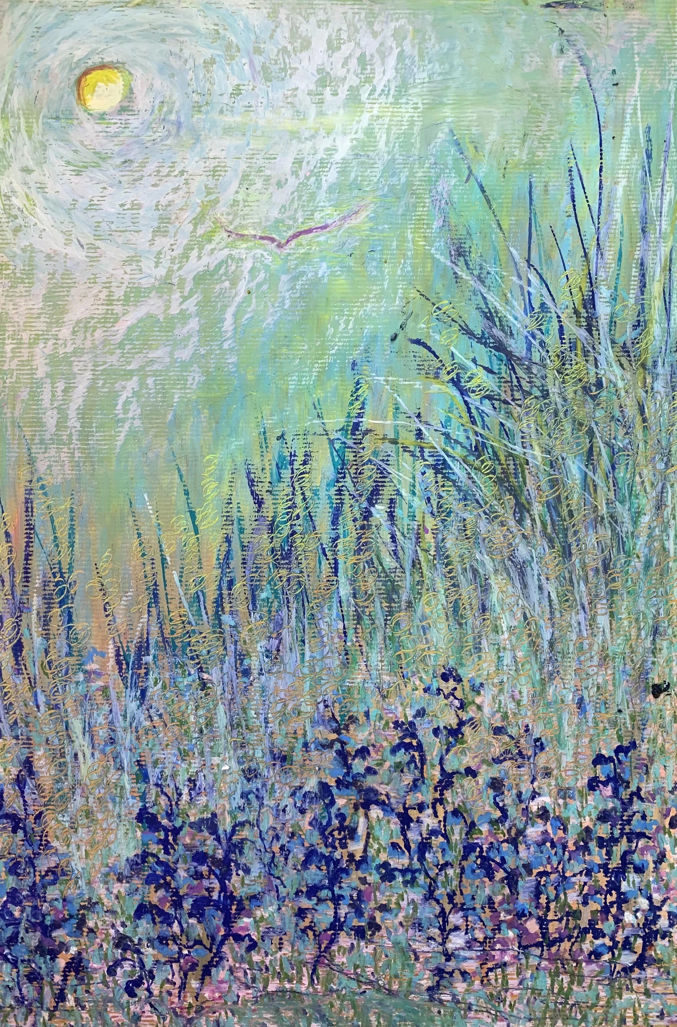 願你心安無憂
粉彩， 25x37 公分

Wish You the Peace
pastel, 10x14.6 inch

#2020