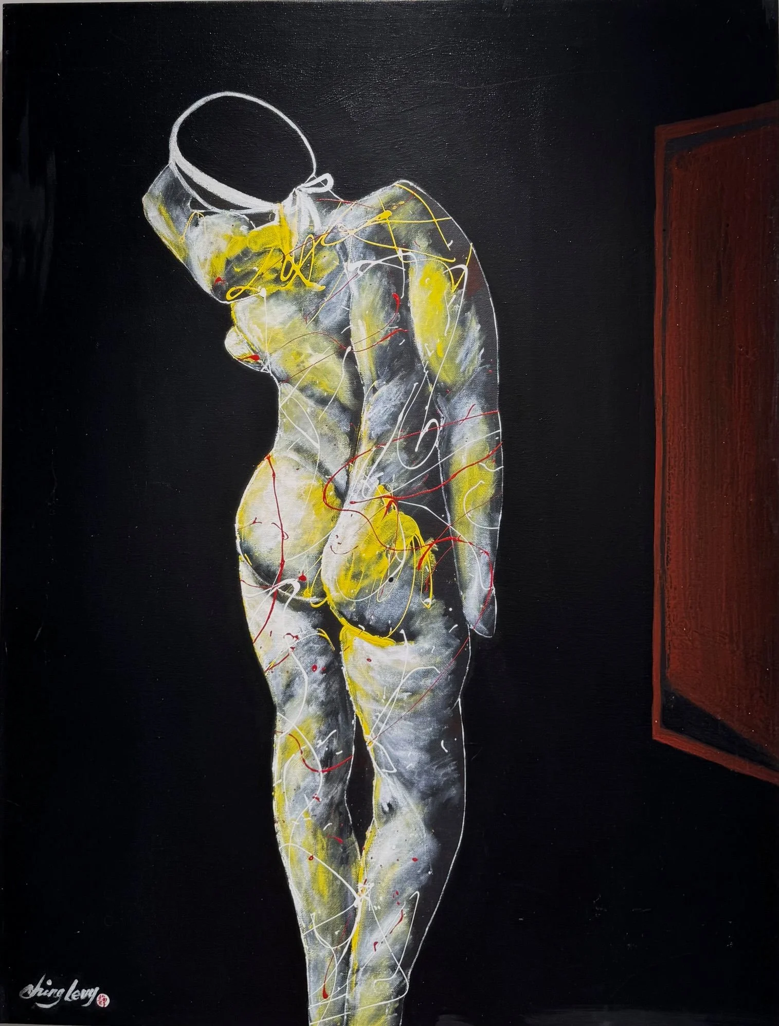 等待
亞克力/畫布， 76x100 公分

Awaiting
acrylic on canvas, 30x40 inch

2007