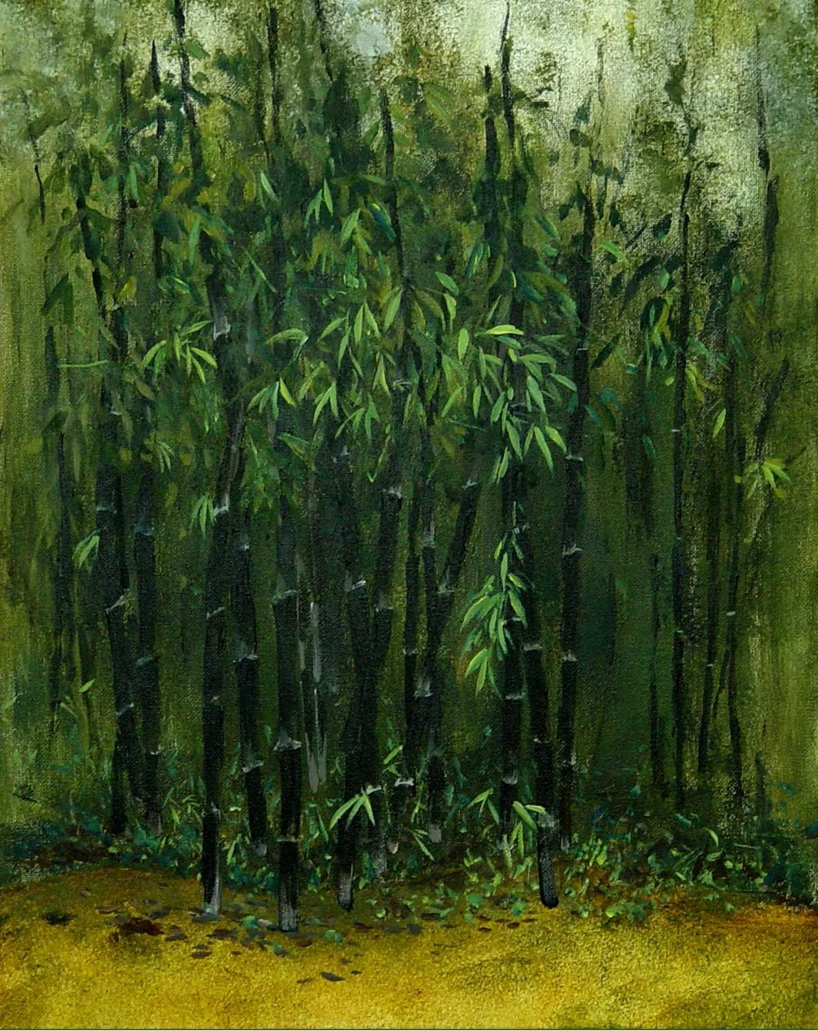 雨霽竹色新
亞克力/畫布， 40x50 公分

Fresh After Rain
acrylic on canvas, 16x20 in

#2004