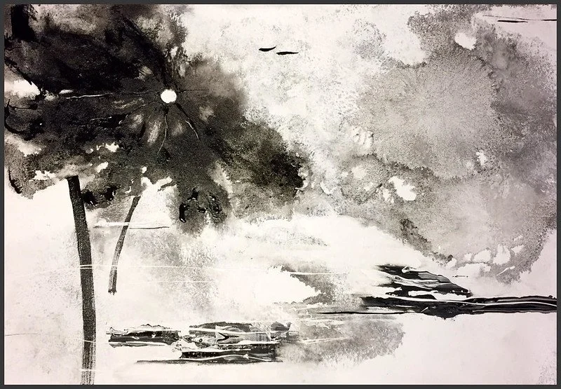 荷影
亞克力/畫布，90x64 公分

Whispers of Lotus
acrylic on canvas, 35x25 in

#2016
